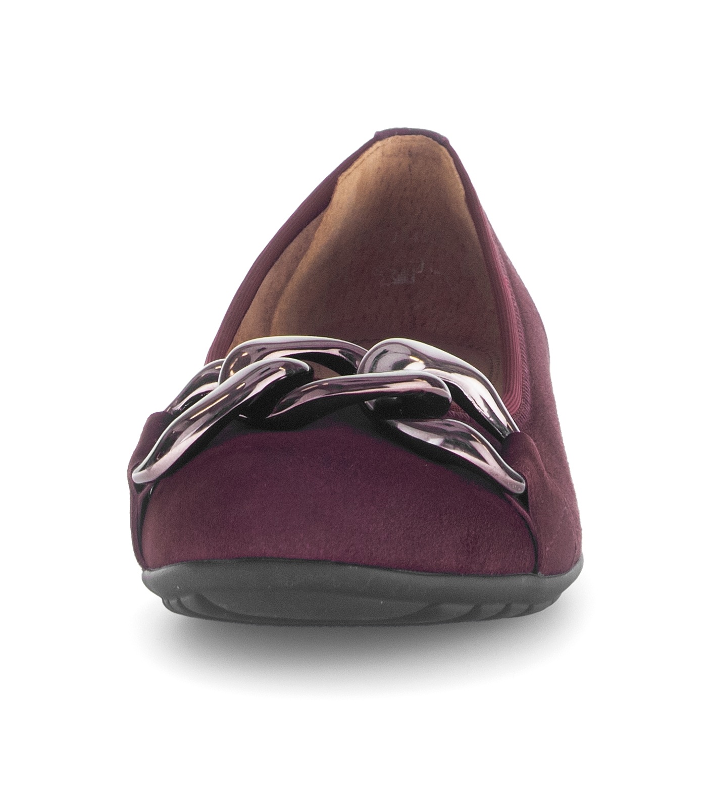 Gabor Ballerina »Florenz«, Businessschuh, Schlupfschuh mit Elastikeinfass, Weite G
