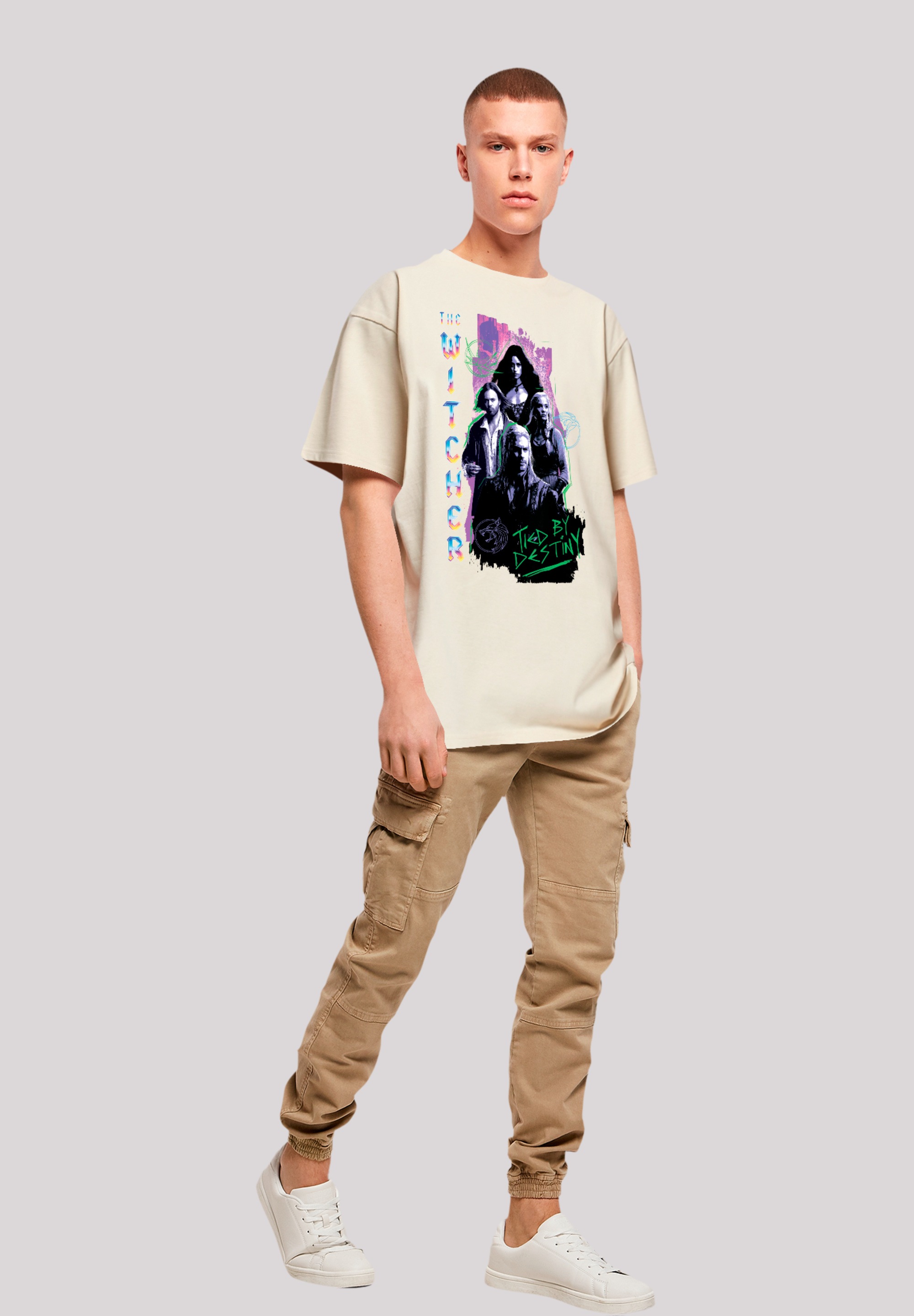 F4NT4STIC T-Shirt »The Witcher Tied By Destiny«, Premium Qualität