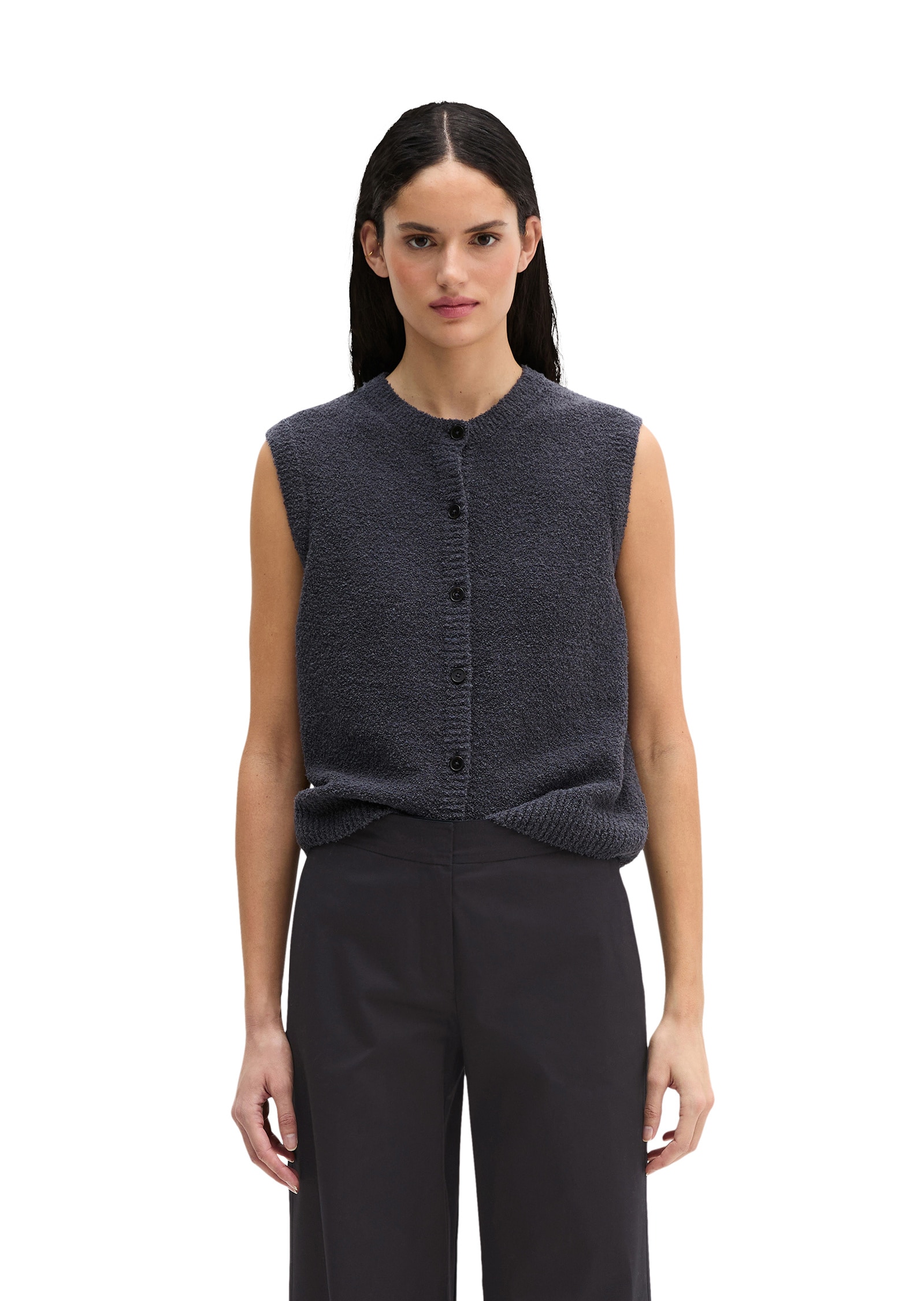 Marc OPolo Strickweste "aus Bouclé-Garn" günstig online kaufen