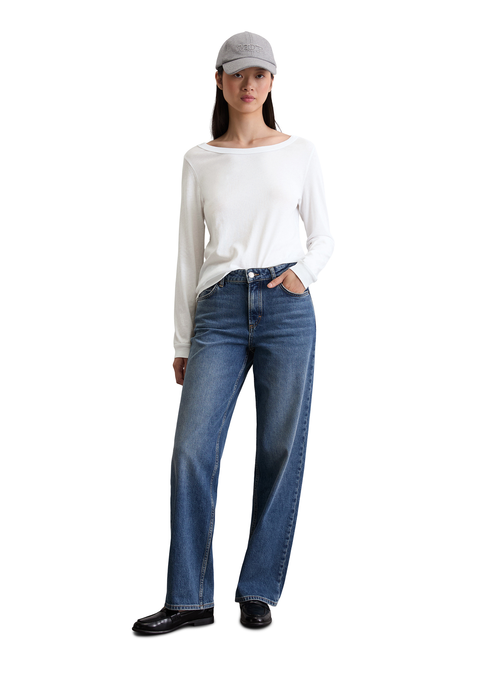 Marc O'Polo Langarmshirt »aus Organic Cotton«