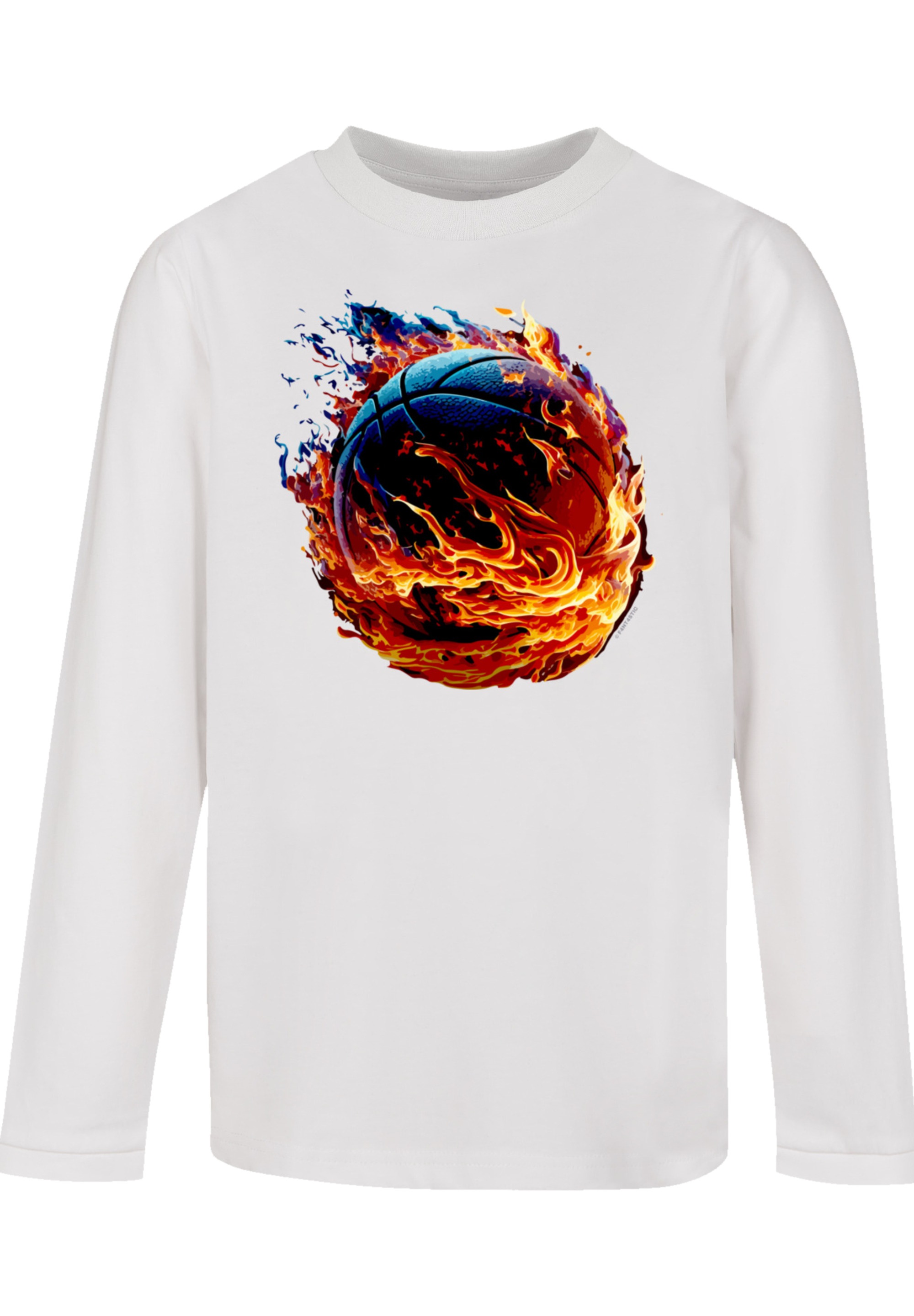 F4NT4STIC Marškinėliai »Basketball on fire« Prin...