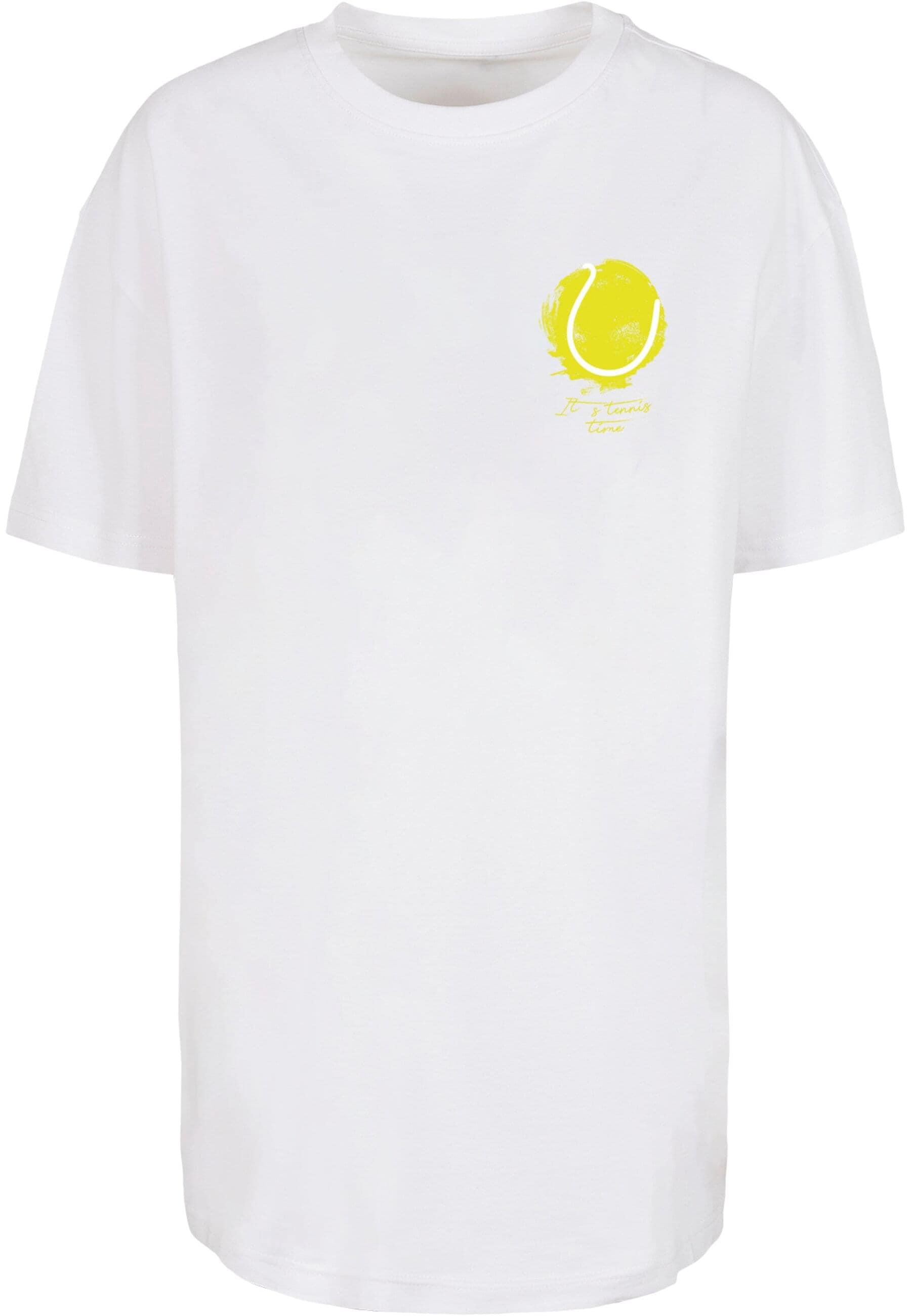 Merchcode T-Shirt "Merchcode Damen Ladies Its Tennis Time Boyfriend Tee" günstig online kaufen