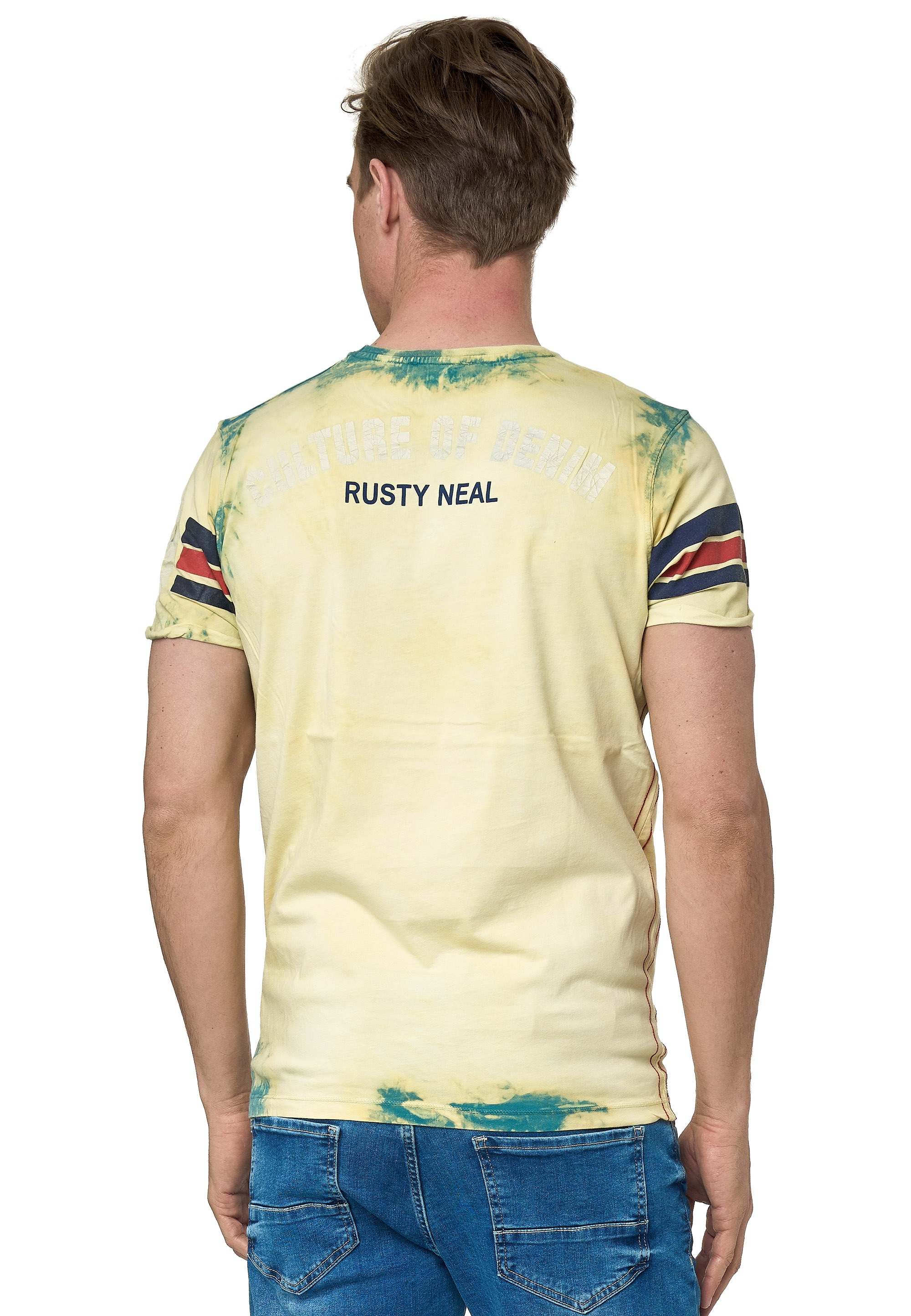 Rusty Neal T-Shirt, in cooler Vintage-Optik