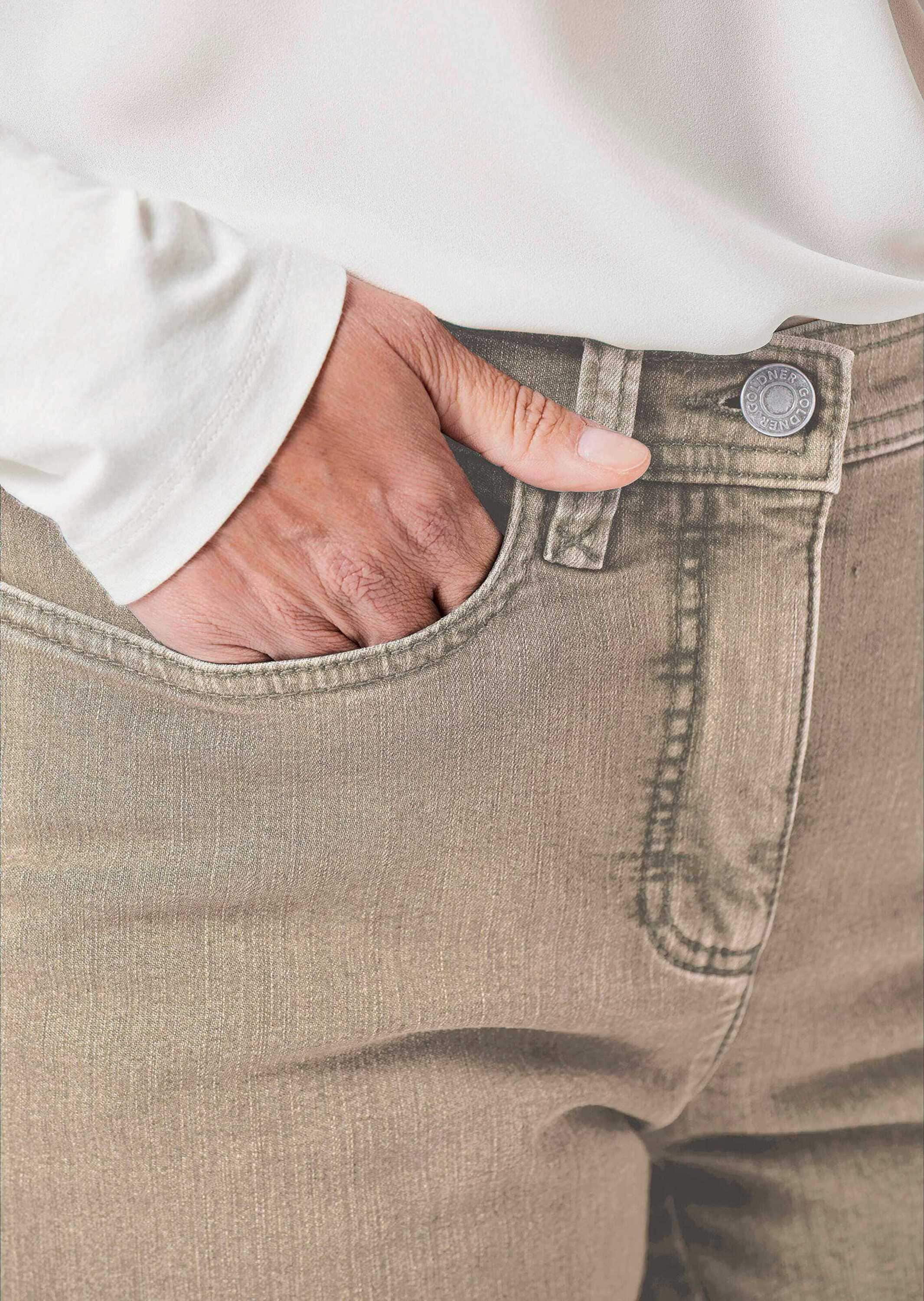 GOLDNER Regular-fit-Jeans »Jeanshose Carla Klassische Jeanshose Carla«