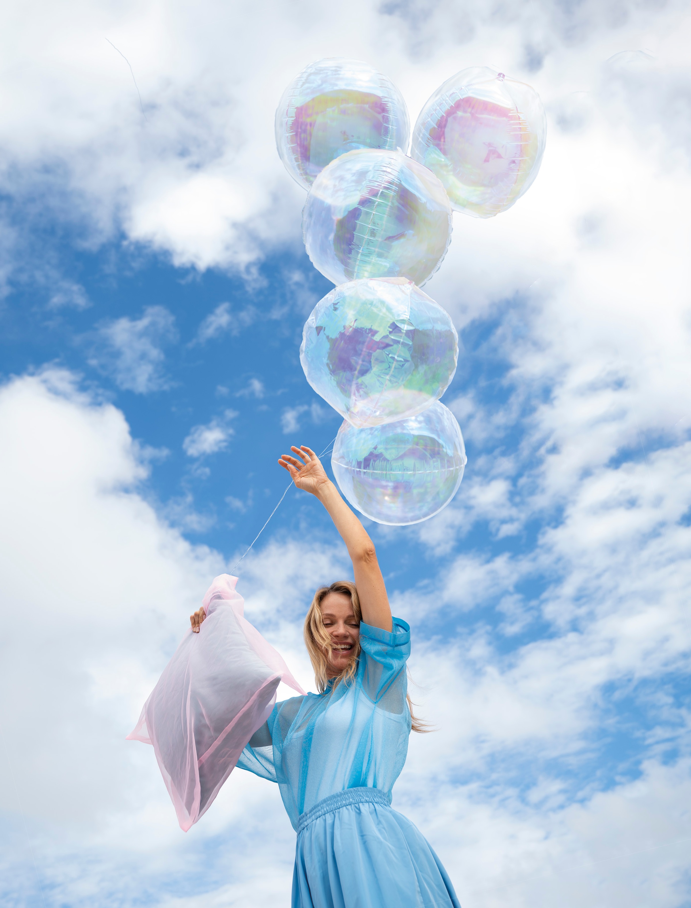 PAD Dekokissen "CHANGEANT" feiner, fast schwebender Stoff günstig online kaufen