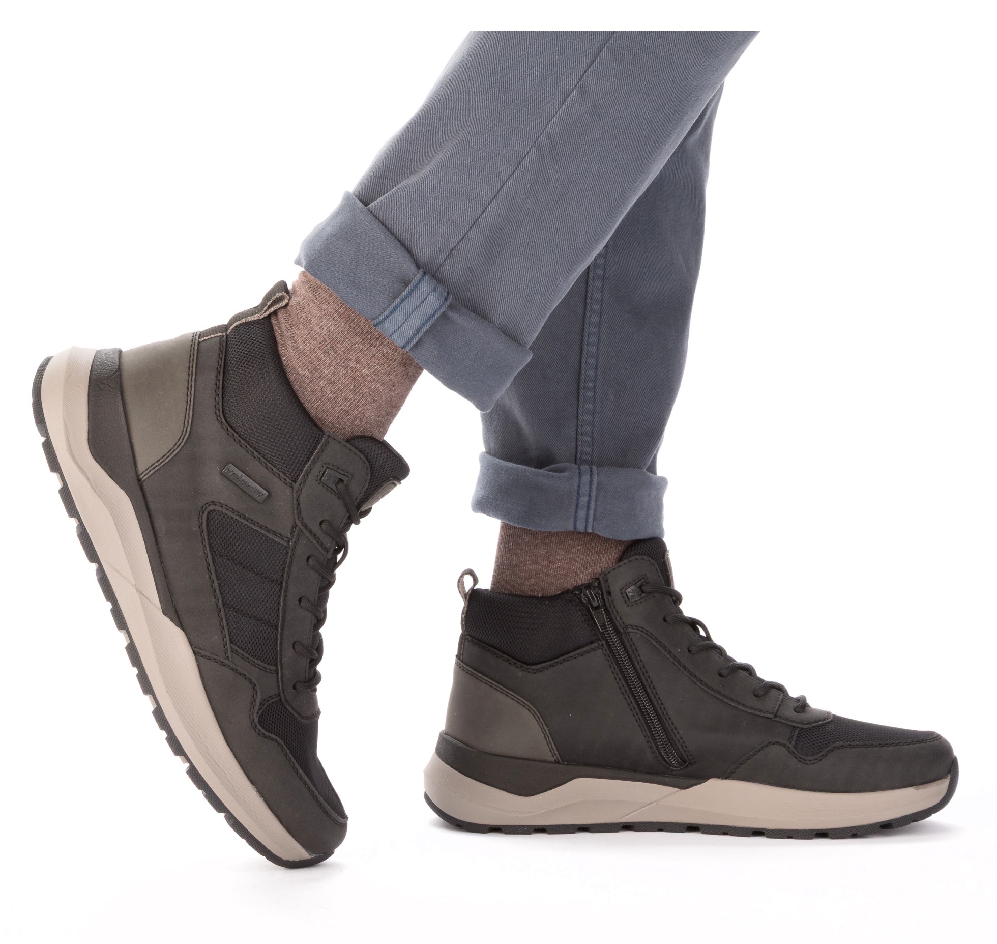Rieker Winterboots  Schnürboots, Casual High Top Sneaker mit TEX-Membran