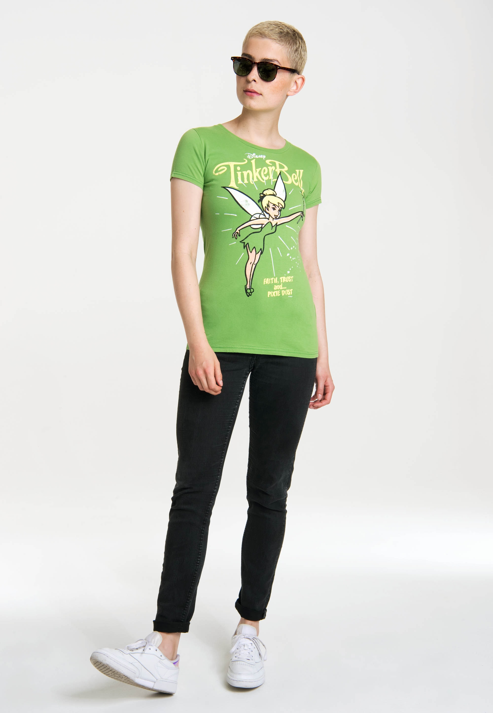 LOGOSHIRT T-Shirt »Tinkerbell Pixie Dust«, mit schönem Disneymotiv