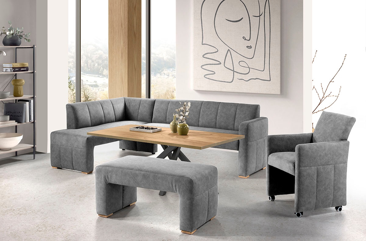 exxpo - sofa fashion Essbank, elegant und modern mit hohem Sitzkomfort