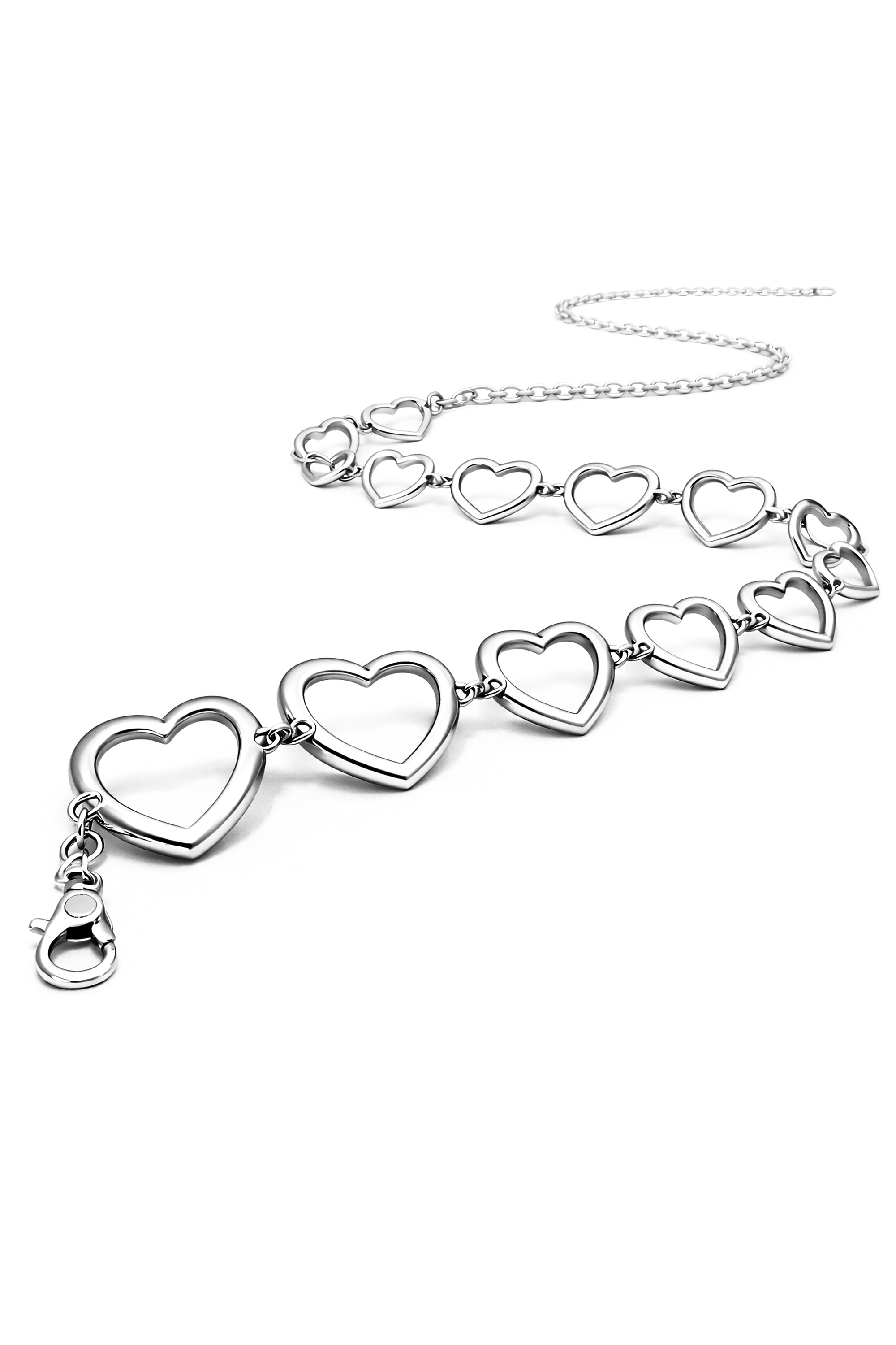 COLLEZIONE ALESSANDRO Kettengürtel "Love" mit Herzen, Made in Italy günstig online kaufen