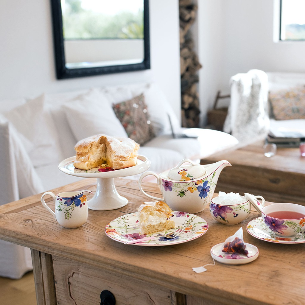 Thumbnail - Villeroy & Boch Frühstücksteller "Frühstücksteller Mariefleur Basic ø 21,5 cm 6er Set bunt"