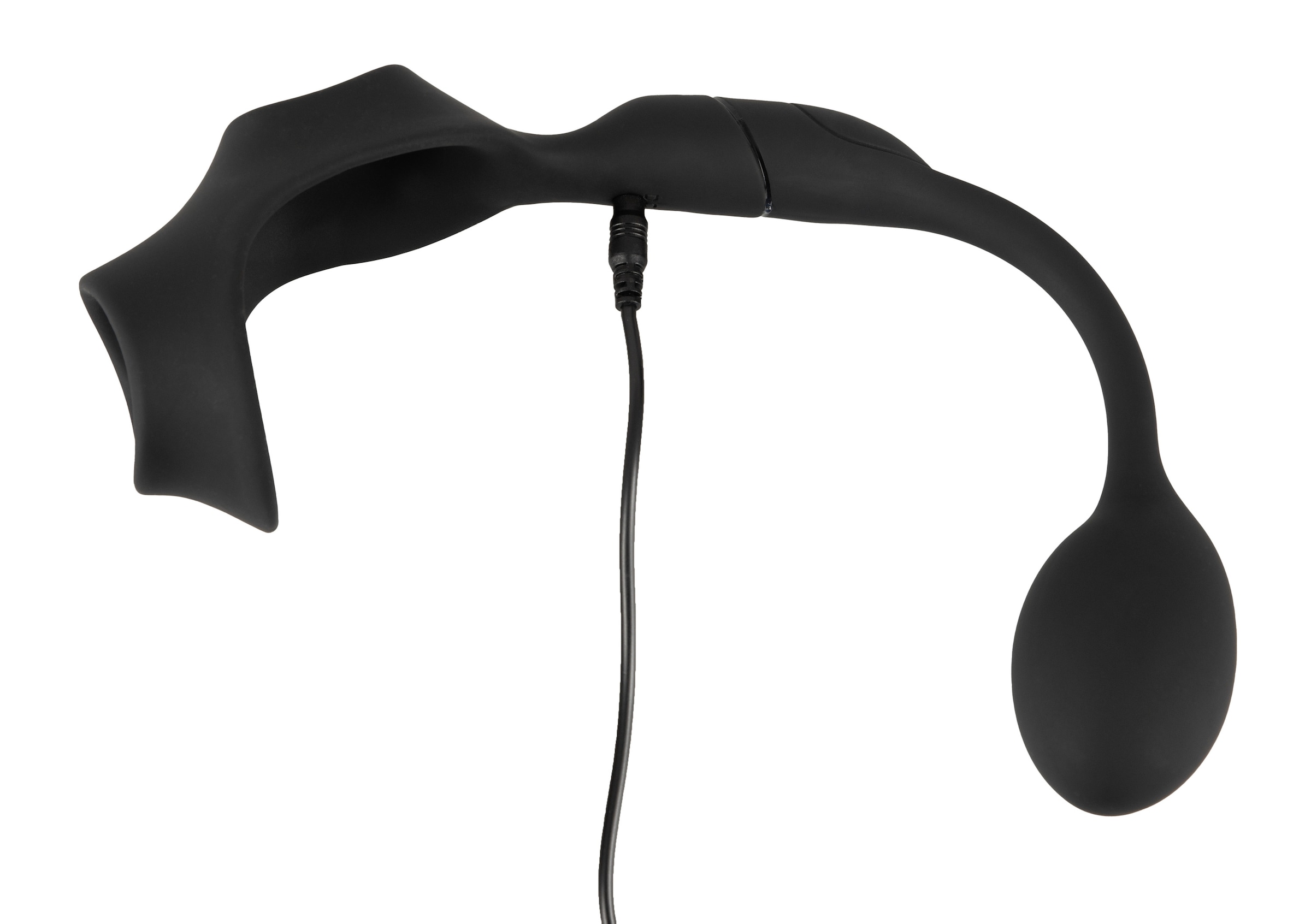 REBEL Anal-Stimulator »Analplug mit Hoden-/Penisring Cock Ring with RC Butt Plug« ()