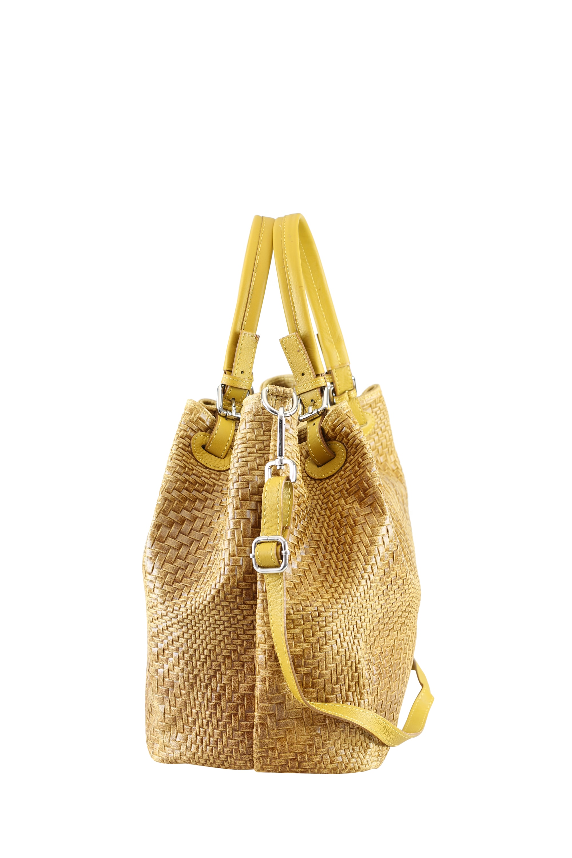 COLLEZIONE ALESSANDRO Schultertasche »Roomi«, in modischer Flechtoptik