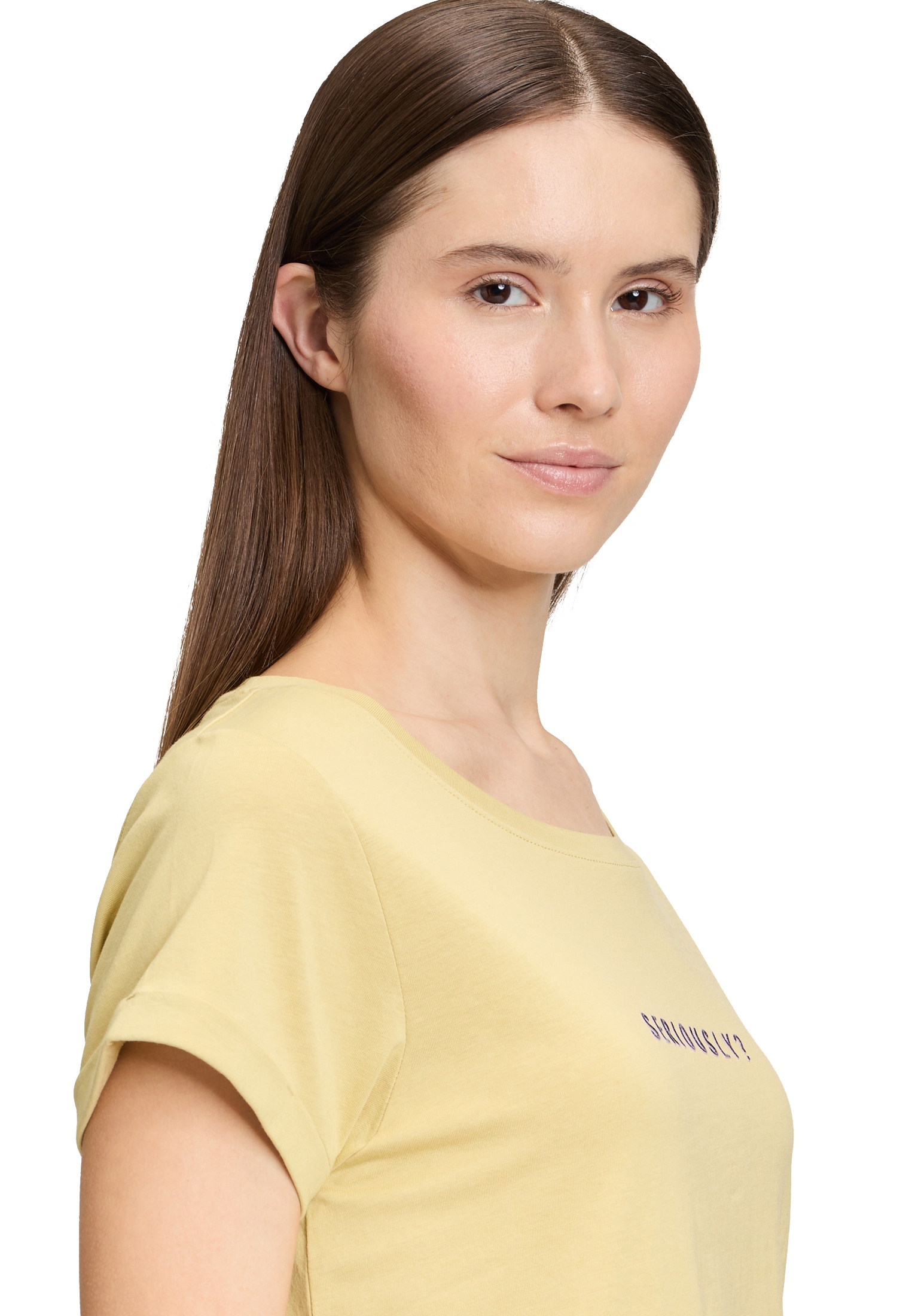 Cartoon Kurzarmshirt »Cartoon Printshirt mit Rundhalsausschnitt«, (1 tlg.), Placement