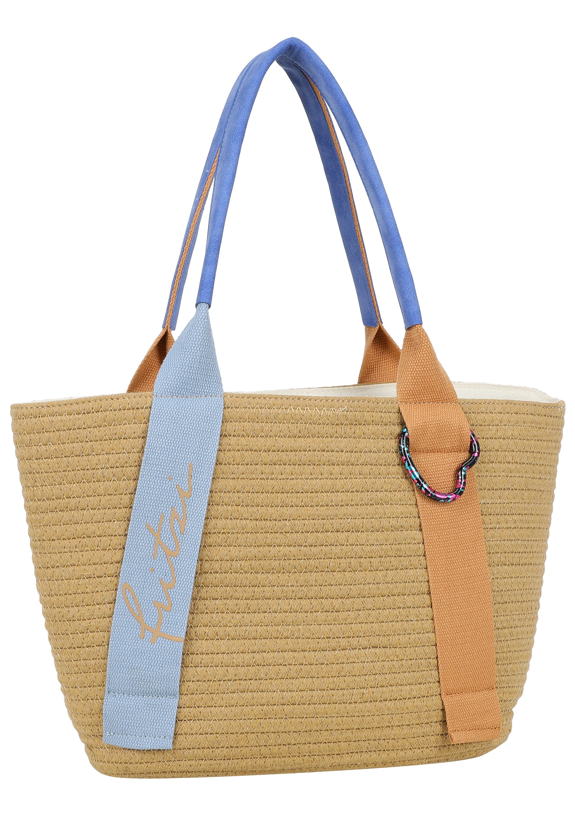 Fritzi aus Preußen Shopper »Happy Summer Shopper« mit Herz-Karabiner
