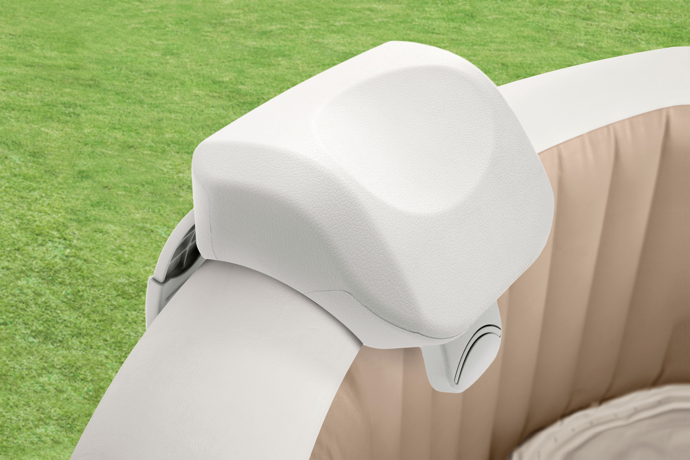 Intex Ablagetisch »PureSPA Whirlpool Wellnessset: 1 Getränkehalter & 2 Premiumkopfstützen« 3-teiliges Set: 1 Getränkehalter und 2 Kopfstützen