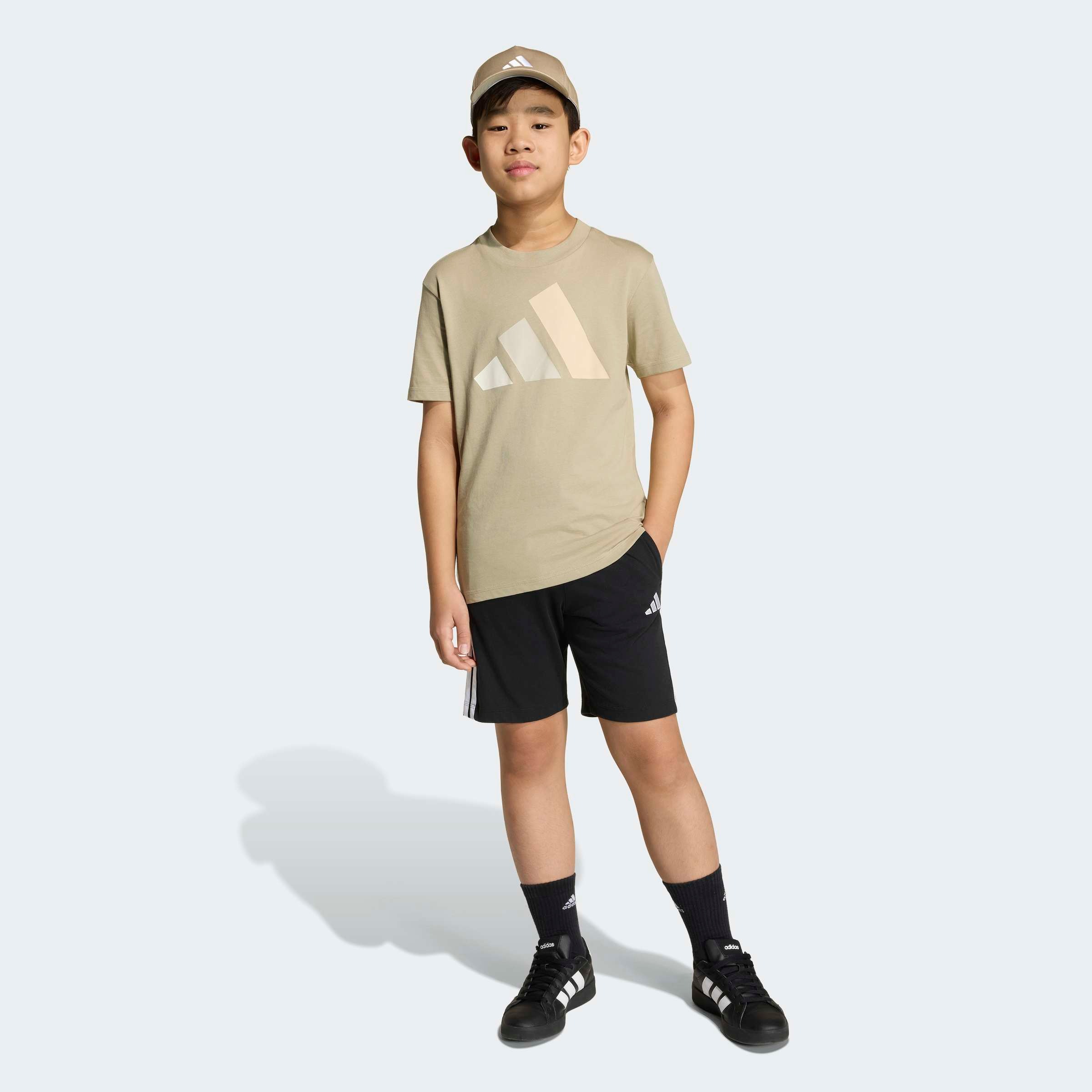 adidas Sportswear T-Shirt »J BL TEE 160« für Kinder und Teens, mit Rundhalsausschnitt, aus 100 % Baumwolle