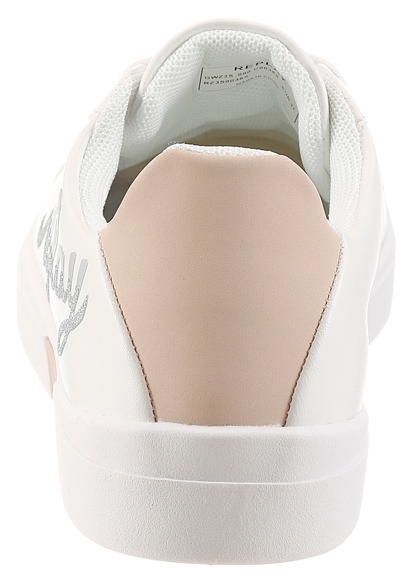 Replay Sneaker Schnürschuh, Halbschuh, Freizeitsneaker mit glitzerndem Logo günstig online kaufen