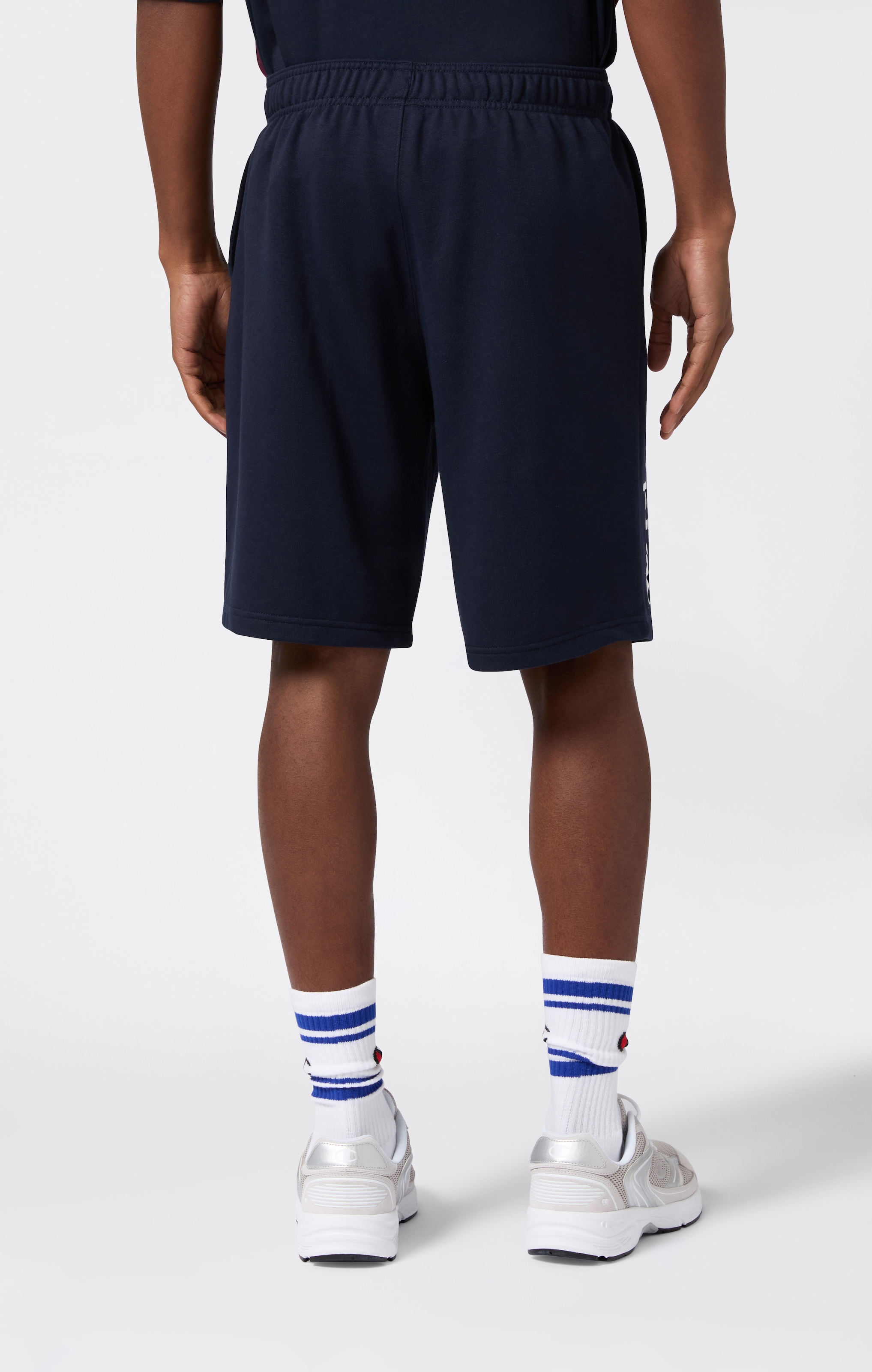 Champion Sweatshorts »BASICS Terry Shorts Large Logo«, (1 tlg.)