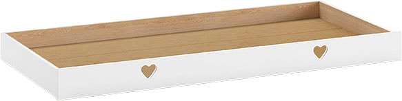 Vipack Bettschubkasten "Amori" Made in Europe, Bettschublade auf Rollen für das Hausbett Amori, Innenmaß 90 x 190 cm