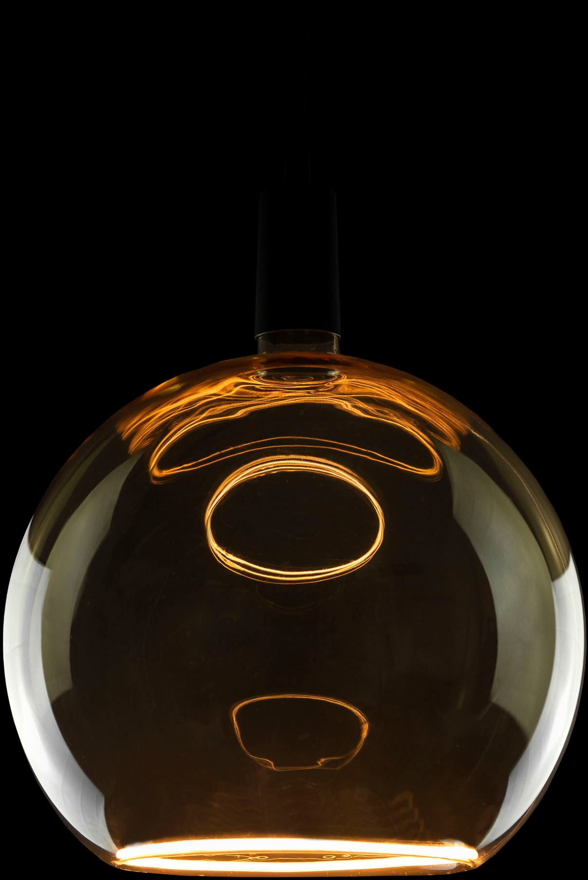 SEGULA LED-Leuchtmittel »LED Floating Globe 300 gold«, E27, 1 St., Extra-Warmweiß, LED Floating Globe 300 gold, E27, 5W, CRI 90, dimmbar