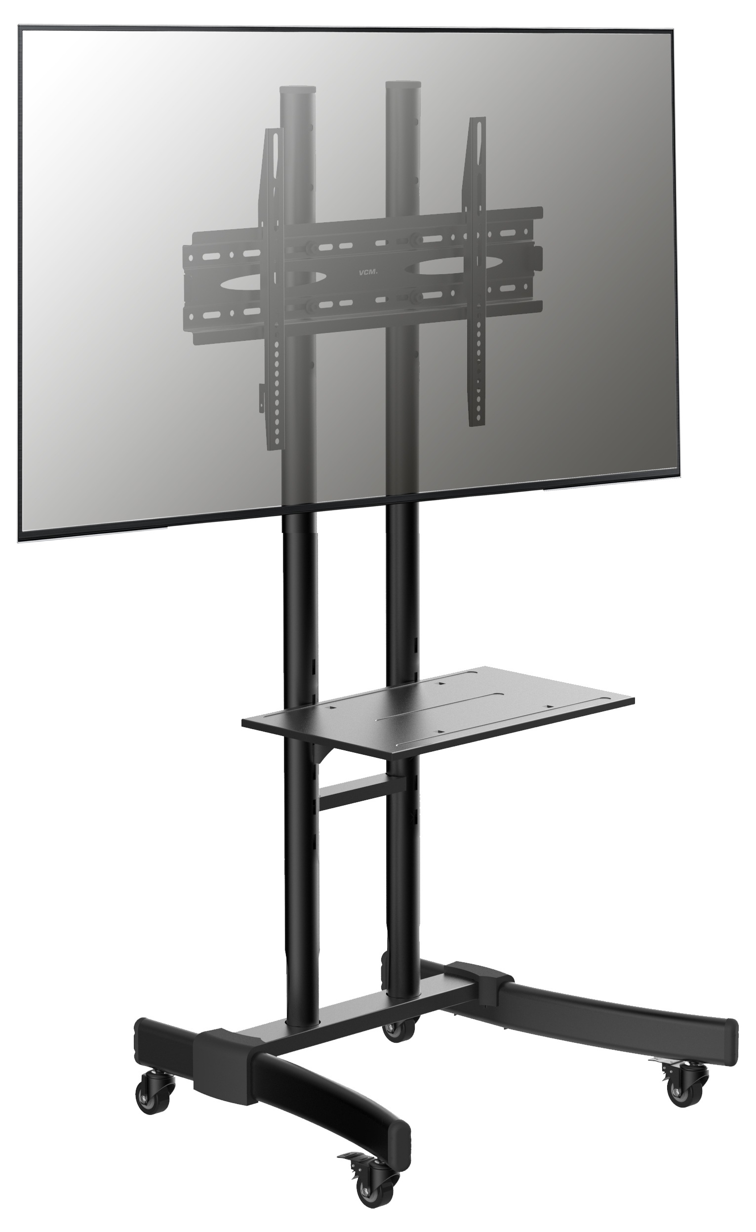 VCM TV-Rack »Universal TV Standfuß Ständer Wagen Möbel B-MS 125«, (VCM B-MS)