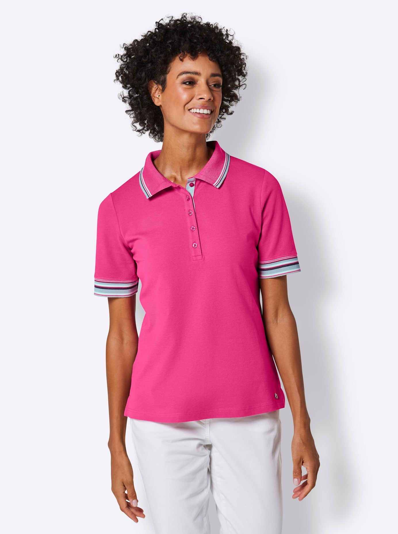 Poloshirt »Baumwoll-Shirt«, (1 tlg.)