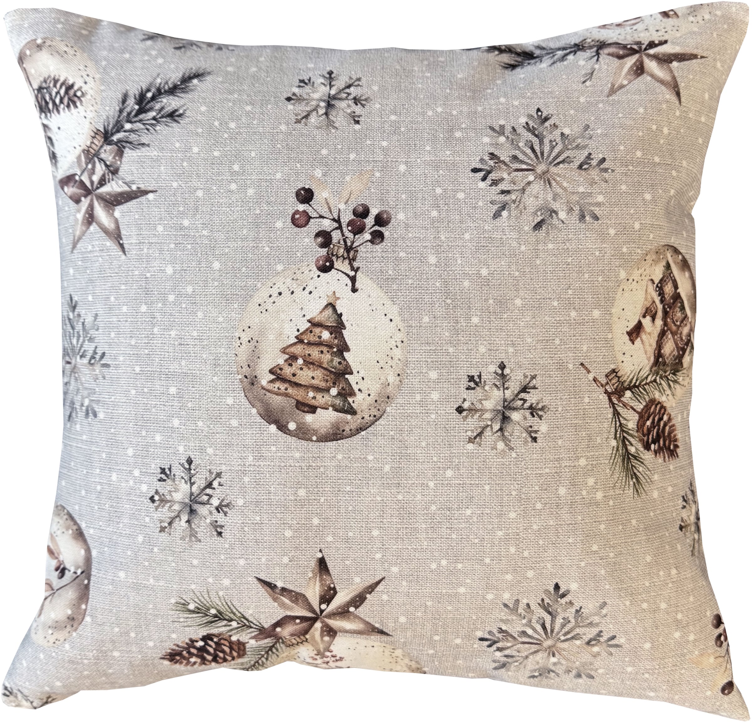 HOME WOHNIDEEN Kissenhülle "FELIZ NAVIDAD" ohne Füllung, Dekostoff bedruckt günstig online kaufen