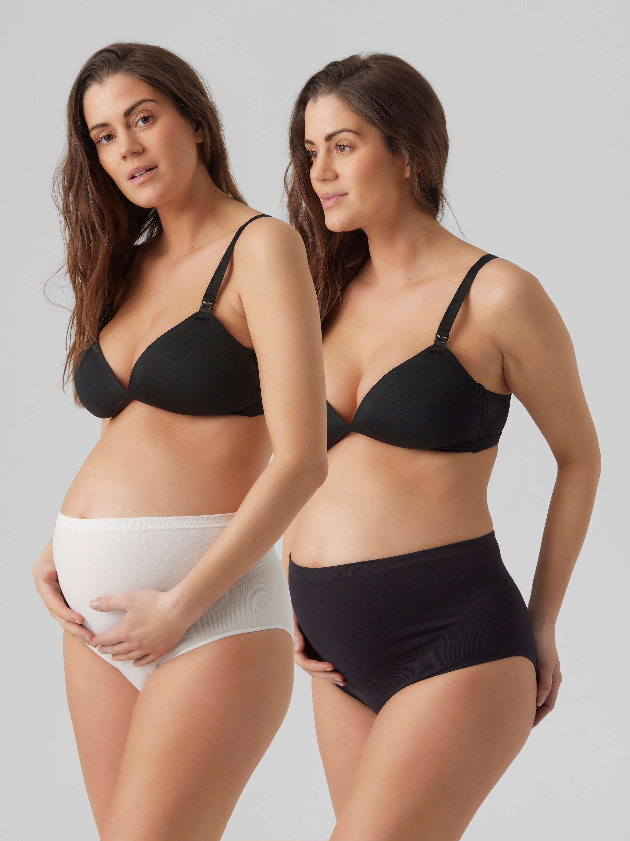 Mamalicious Umstandspanty »MLHEAL COTTON PANTIES 2-P A.NOOS«, (Packung, 2 St.)