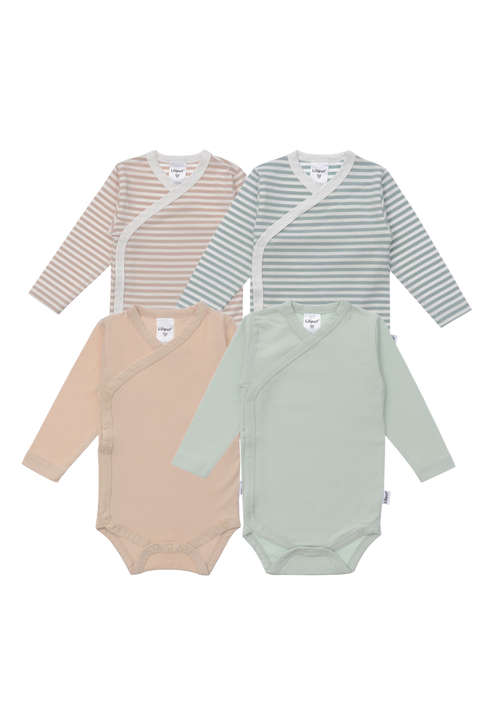 Liliput Jumpsuit, (4 tlg.), 4-teilig mit praktischen Druckknöpfen