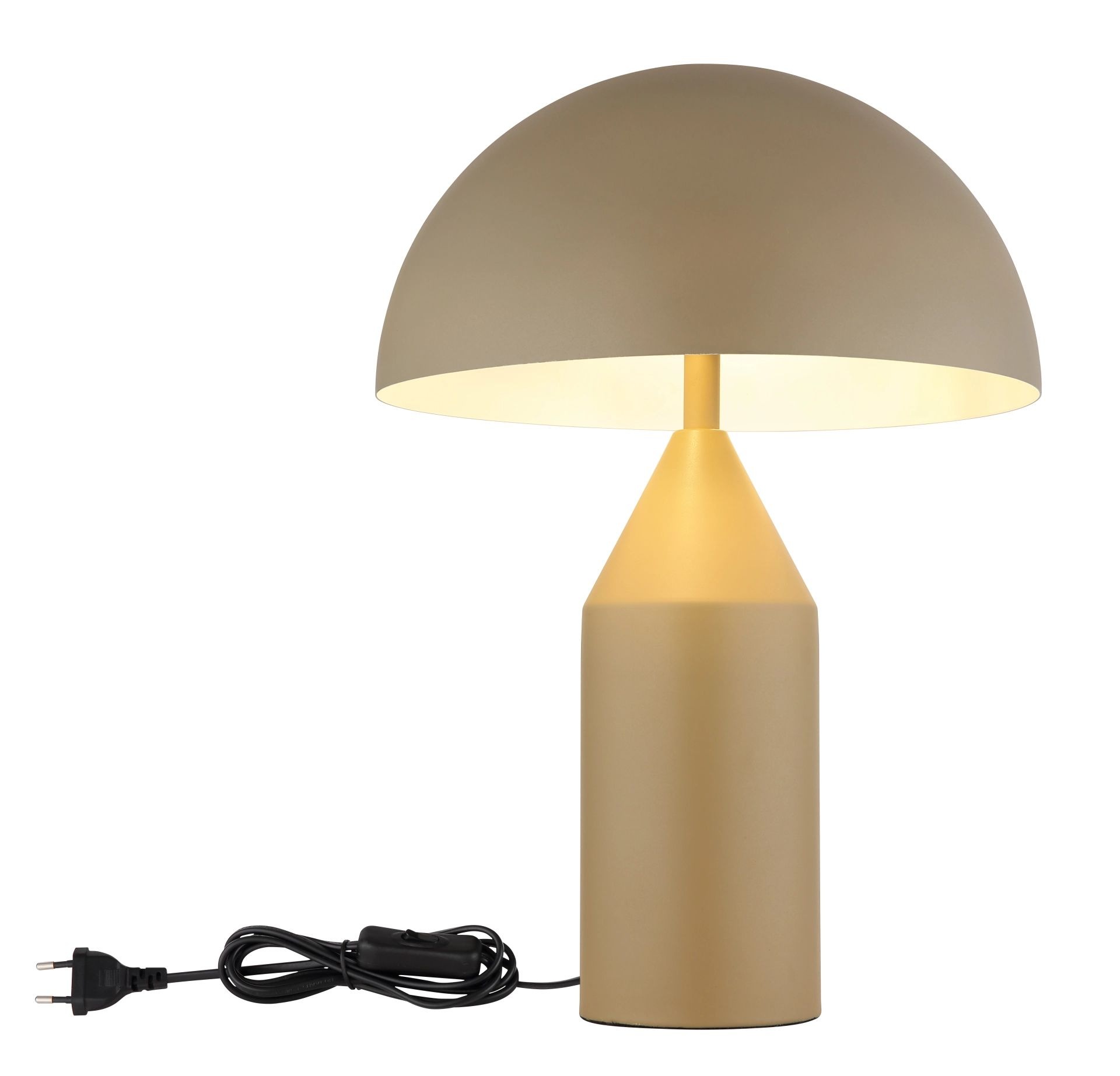 GLOBO LIGHTING Tischleuchte »ATOMA«, 2 flammig, Leuchtmittel E27 | ohne Leuchtmittel, Design Tischlampe, Wohnzimmer, Schlafzimmer, Flur