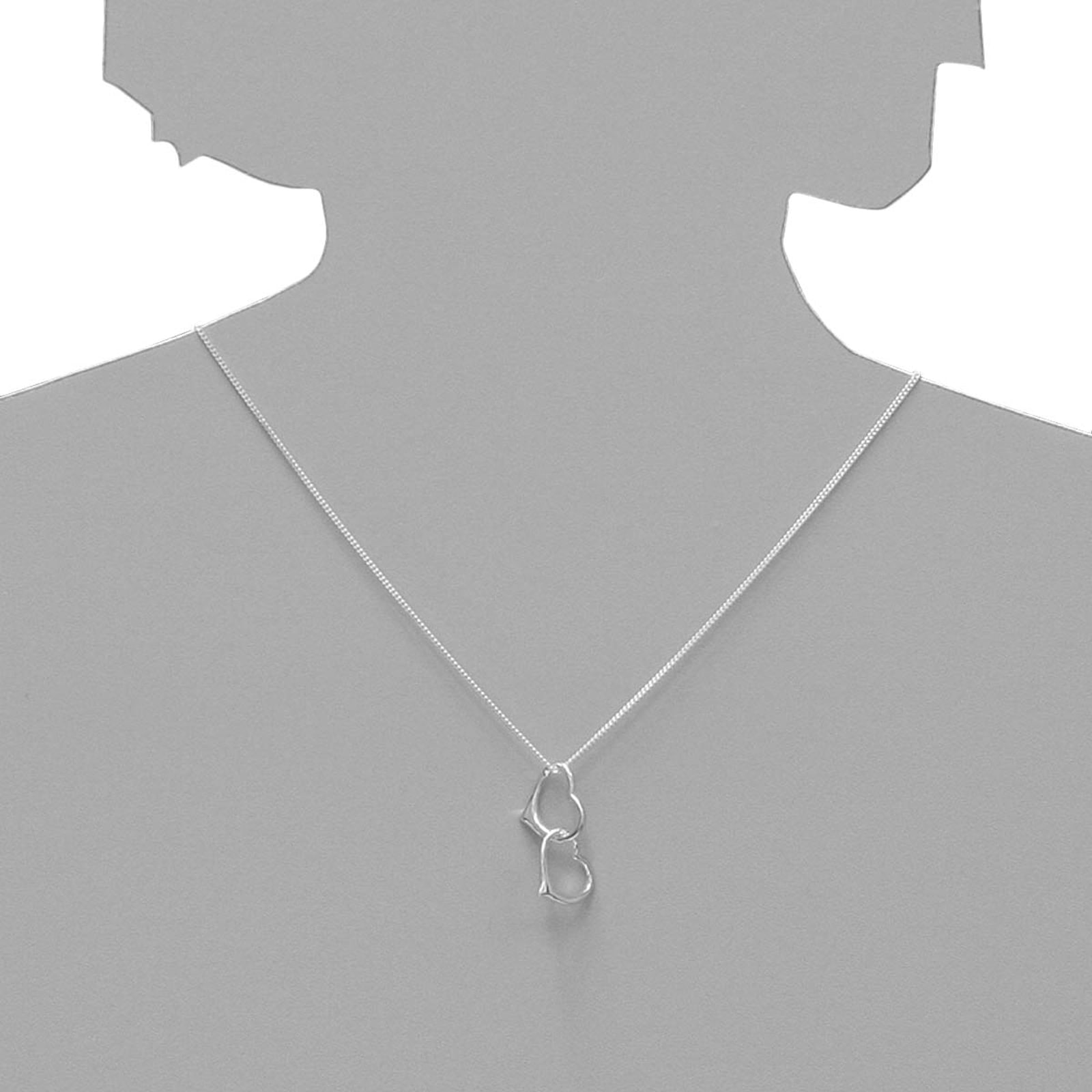 OSTSEE-SCHMUCK Kette mit Anhänger »Ostsee-Schmuck Kette mit Anhänger Herz Kette mit Anhänger Herz«, (2 tlg.)