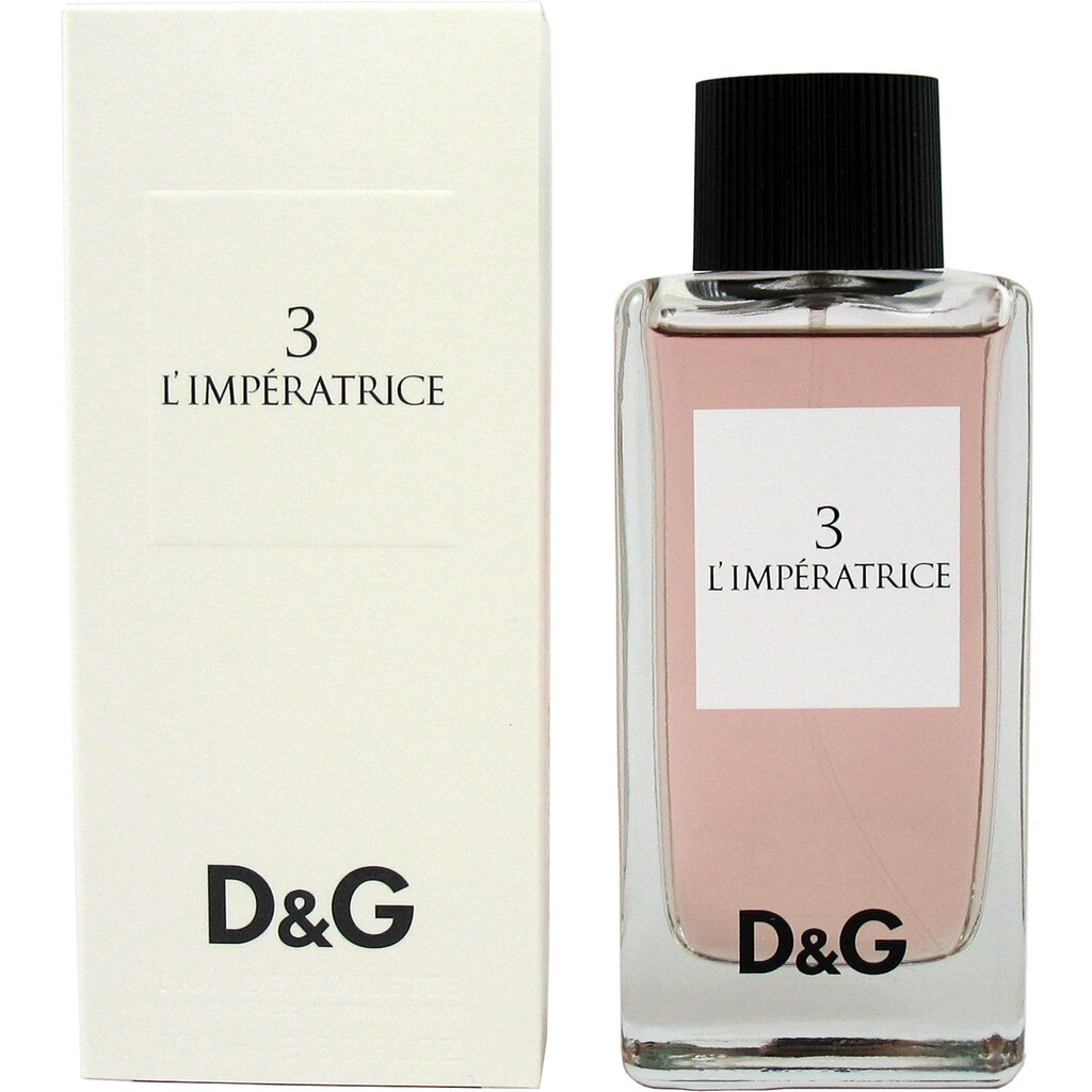 DOLCE & GABBANA Eau de Toilette »3 L`Impératrice«