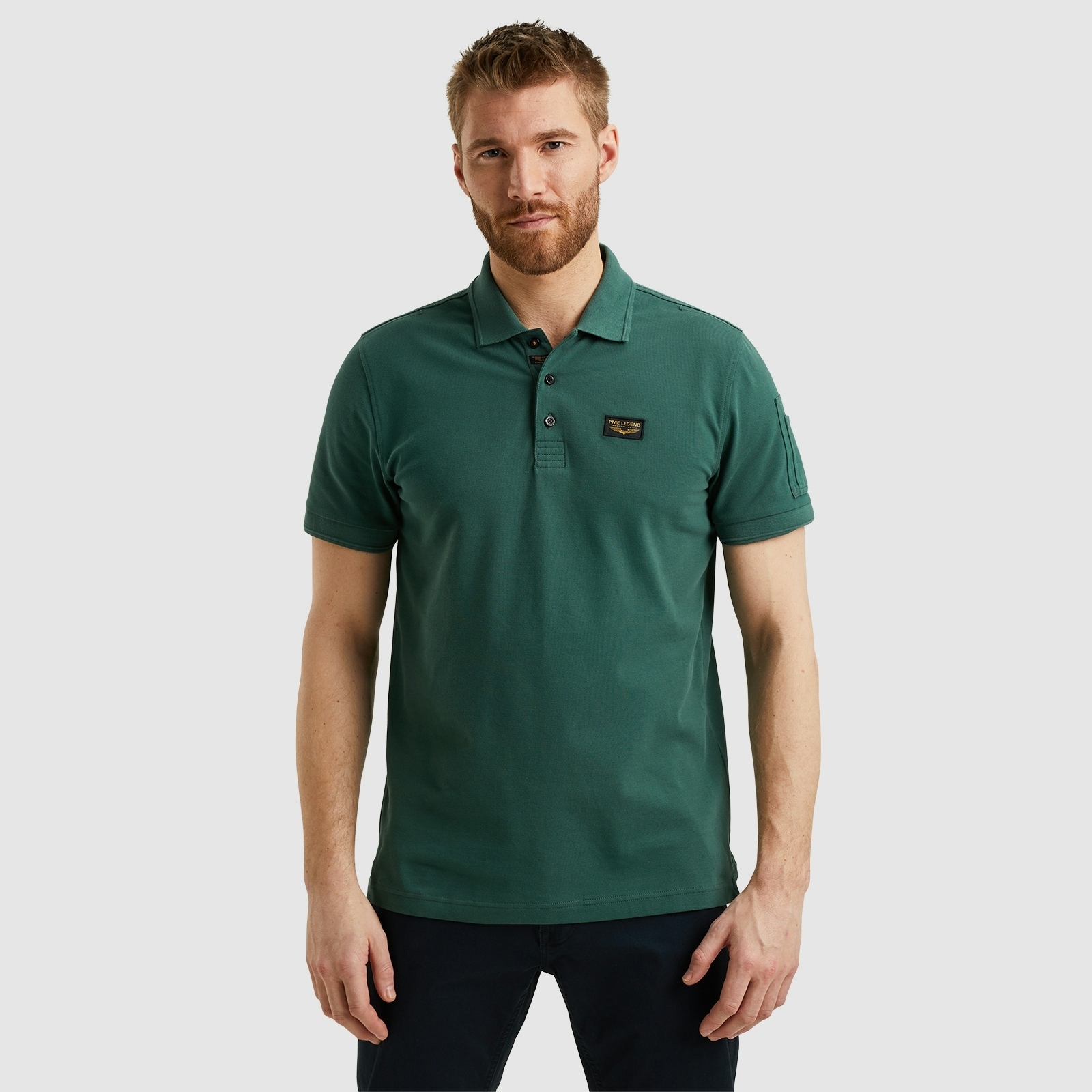 PME LEGEND Poloshirt, mit Logostickerei