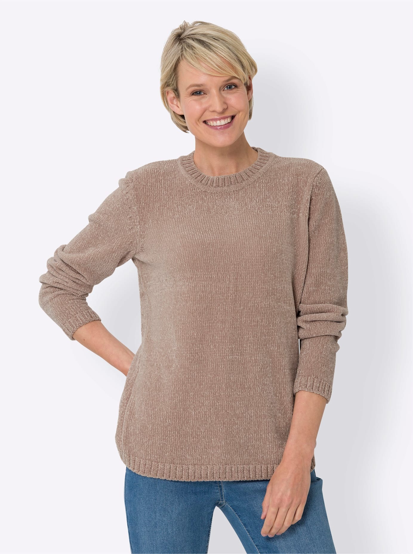 Classic Basics Strickpullover "Langarm-Pullover"