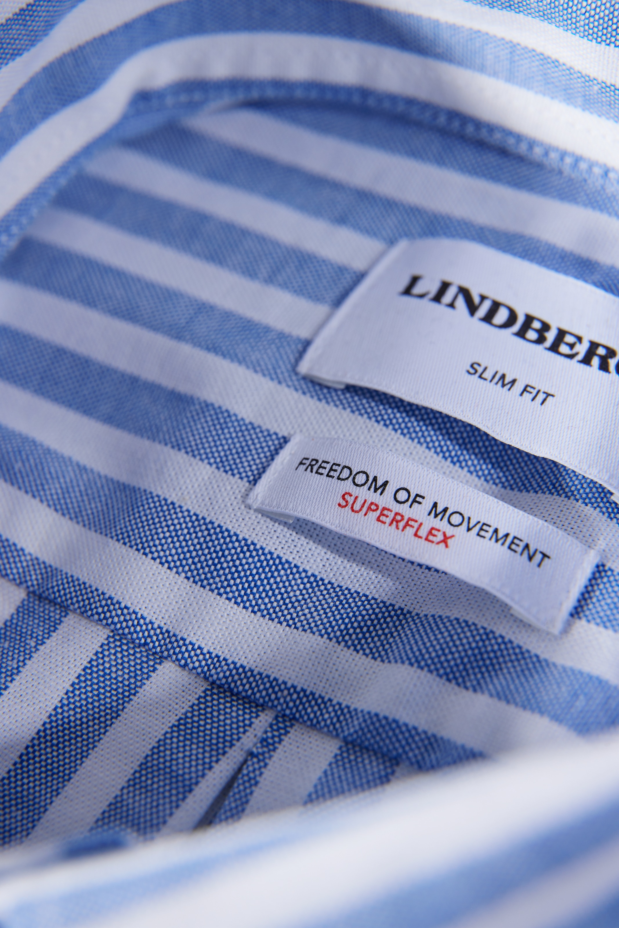 LINDBERGH Langarmhemd, mit Streifenmuster