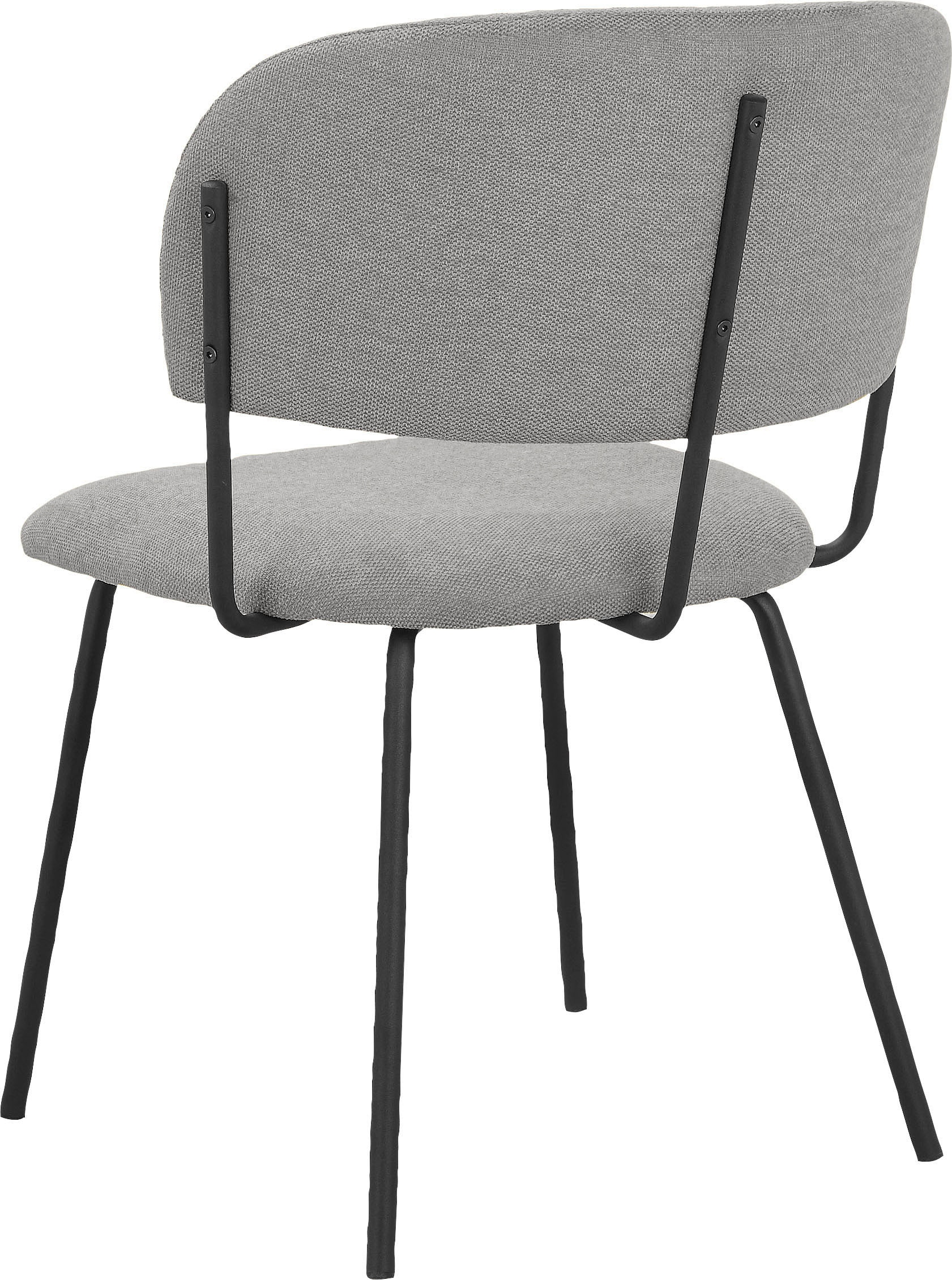 Esszimmerstuhl 48 mit Gestell 2 Sitzhöhe »Taous«, Webstoff, St., Sitz cm Polsterung, Rücken mit INOSIGN | und BAUR bestellen Metall, aus