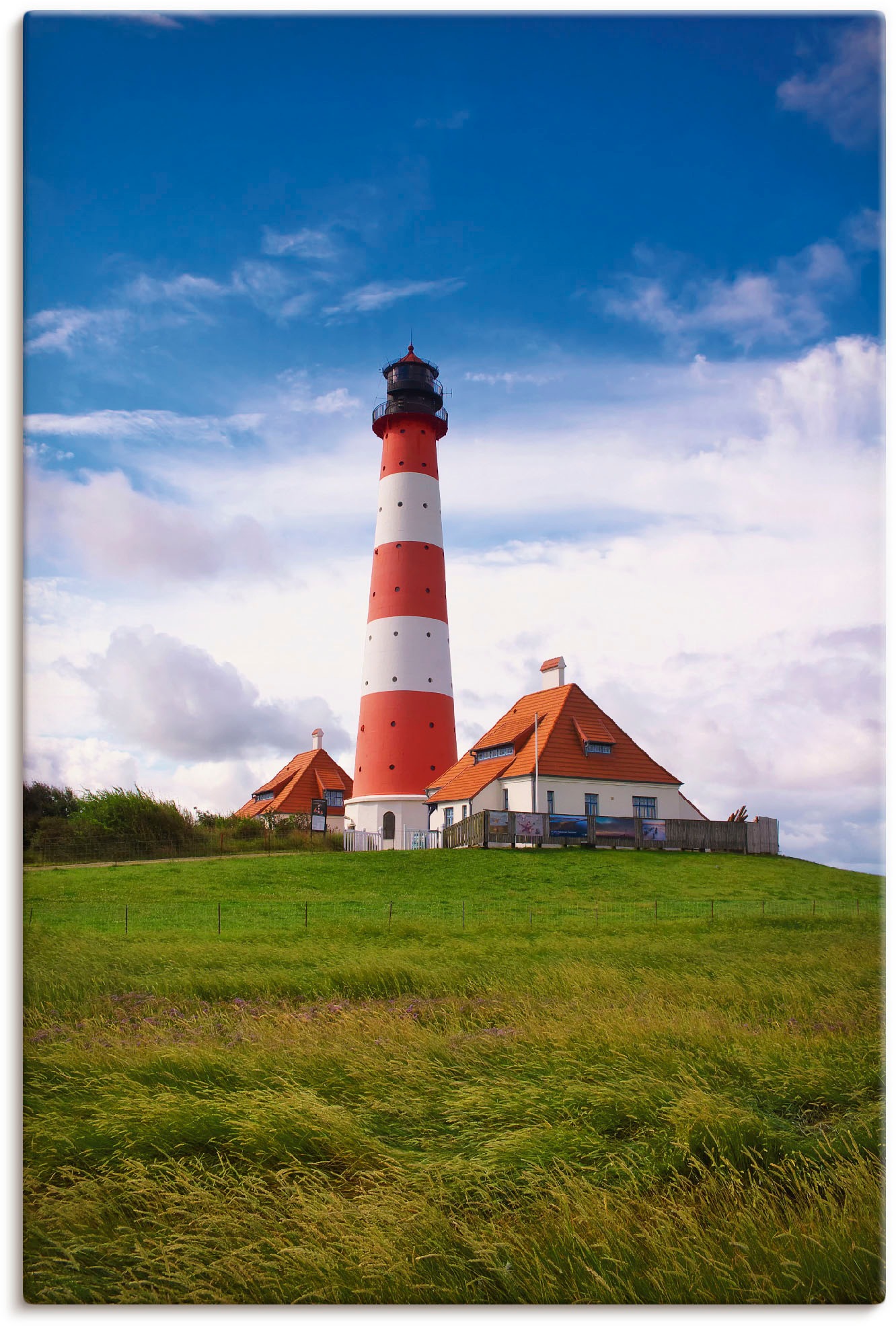 Black Friday Artland Wandbild Westerhever Leuchtturm Geb Ude St