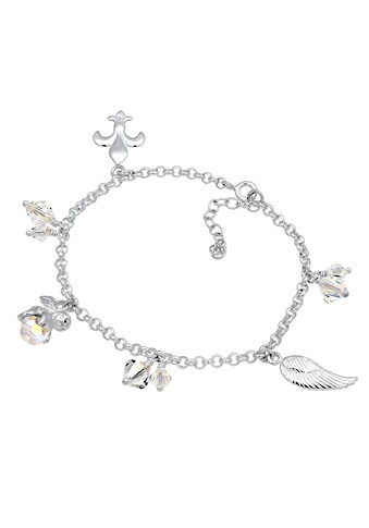 Armband »Bettelarmband Anhänger Engel Flügel 925 Silber«