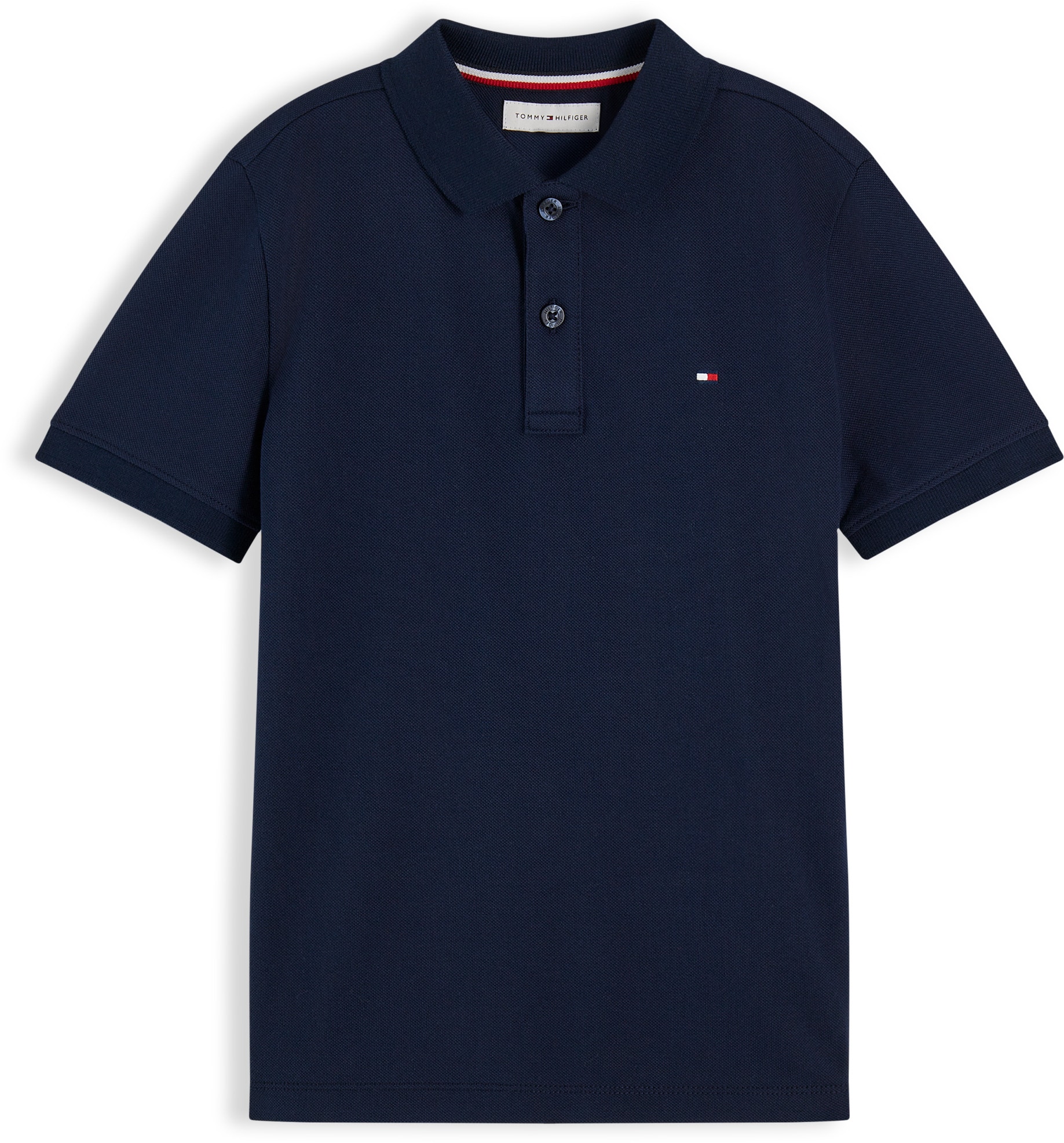 Tommy Hilfiger Poloshirt "FLAG POLO" Kinder bis 16 Jahre mit Polokragen
