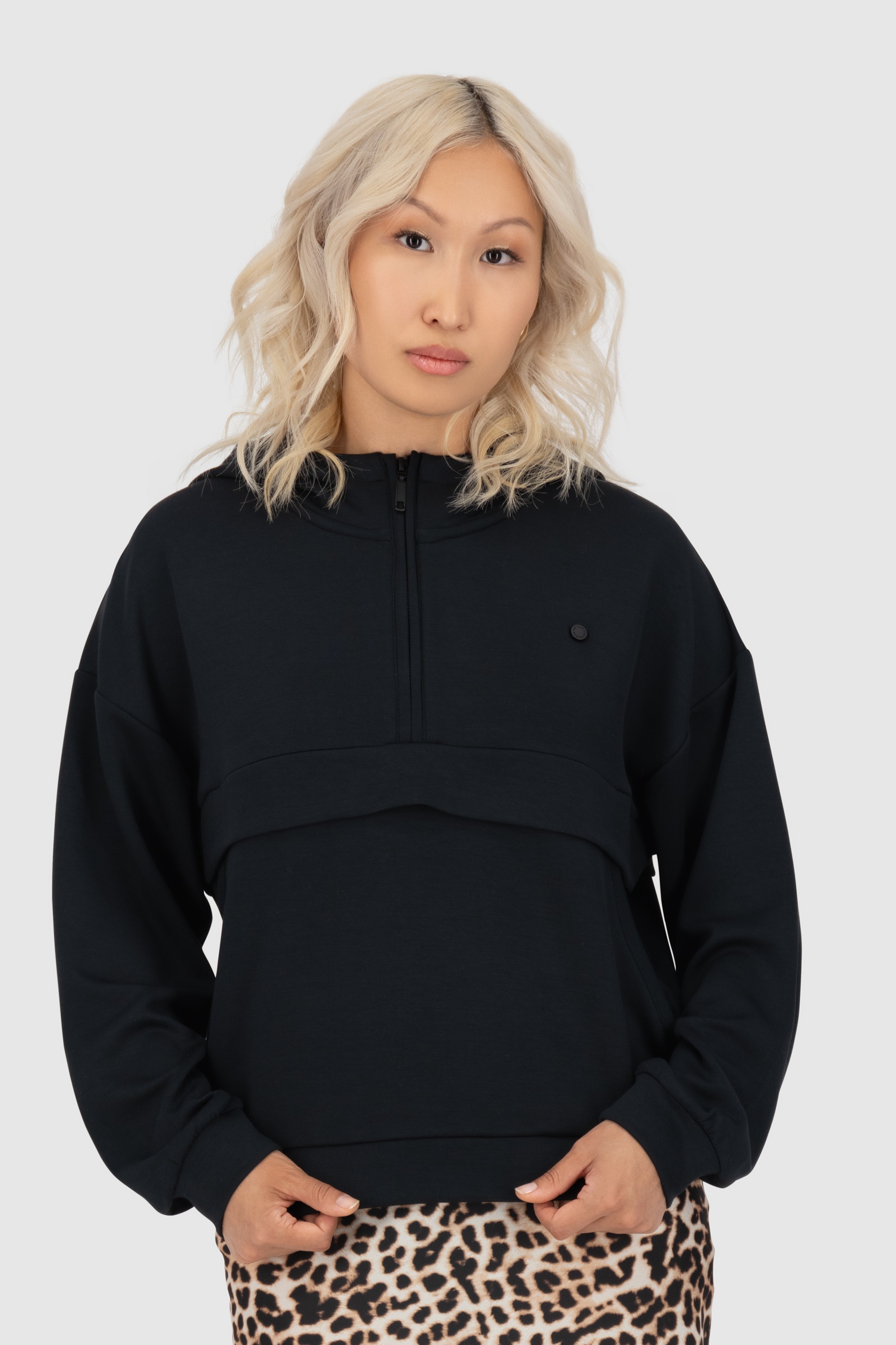 Alife & Kickin Kapuzensweatshirt »Damen MajviAK T«, Oversize Hoodie Kapuzenpullover, Supersofter Pullover mit Kapuze