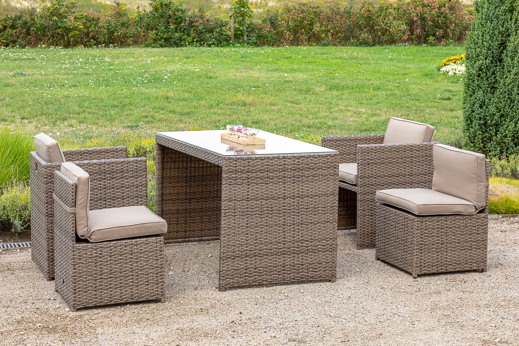 | MERXX Gartenlounge-Set BAUR »Merano for 4«