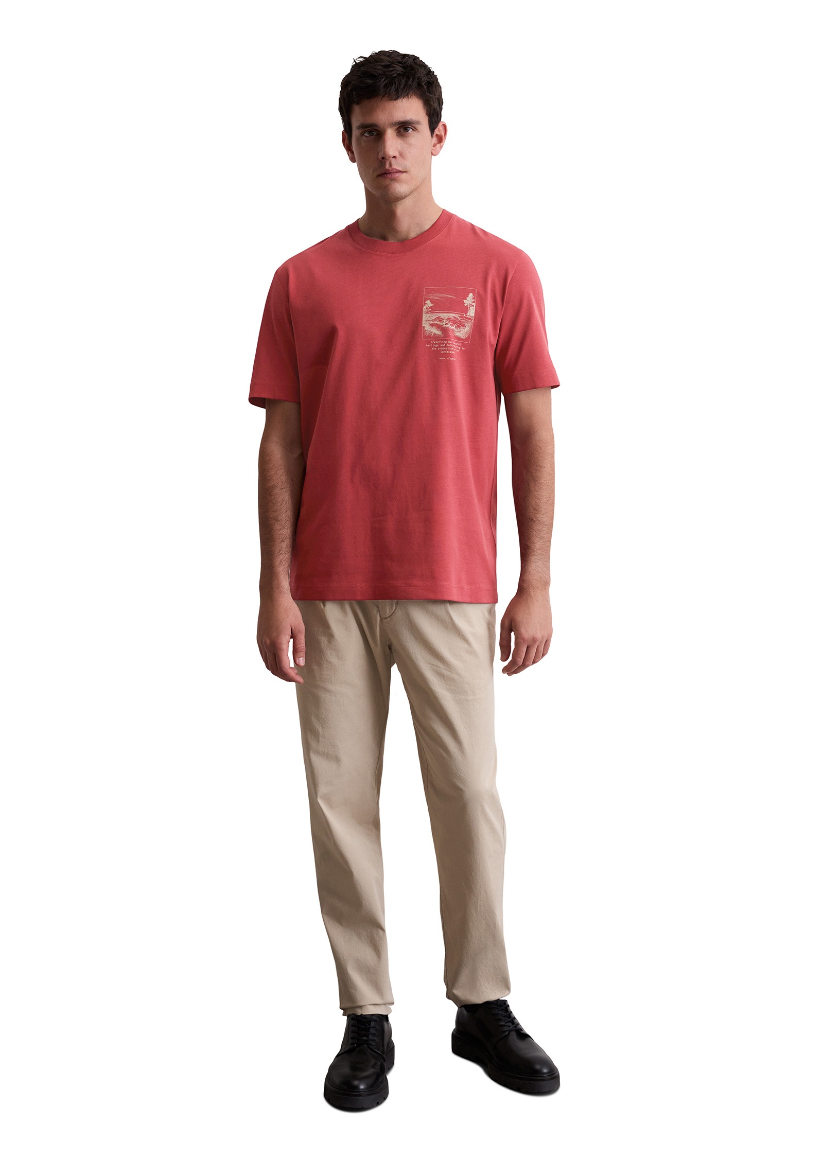 Marc O'Polo T-Shirt »mit Nature-Print«