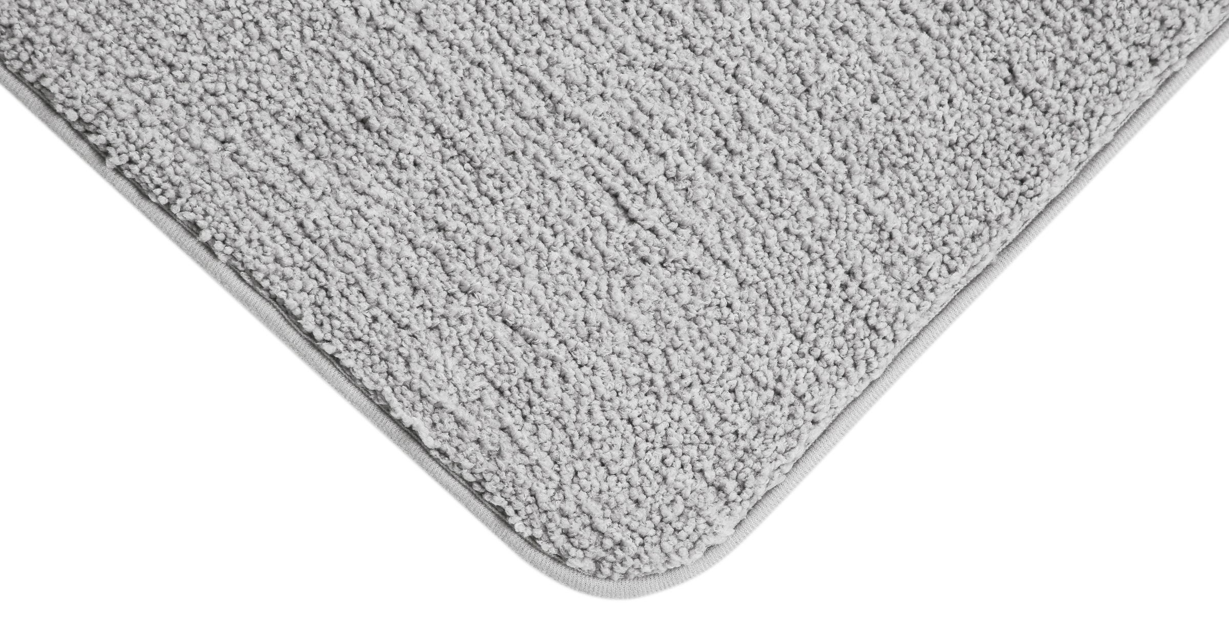 my home Badematte »Regona, Badteppich, Badvorleger, Badezimmer Teppich«, rutschhemmend beschichtet, fußbodenheizungsgeeignet-schnell trocknend-strapazierfähig, Uni Farben, besonders weich, als rechteckig und halbrund erhältlich