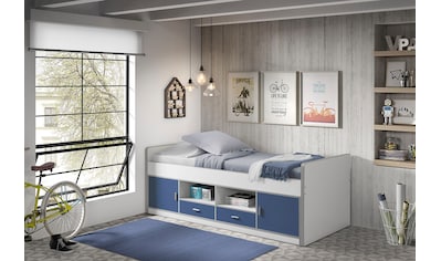 Einzelbett »Bonny«, mit Komfort Liegehöhe, Stauraum unter dem Bett, Liegefläche 90x200 cm