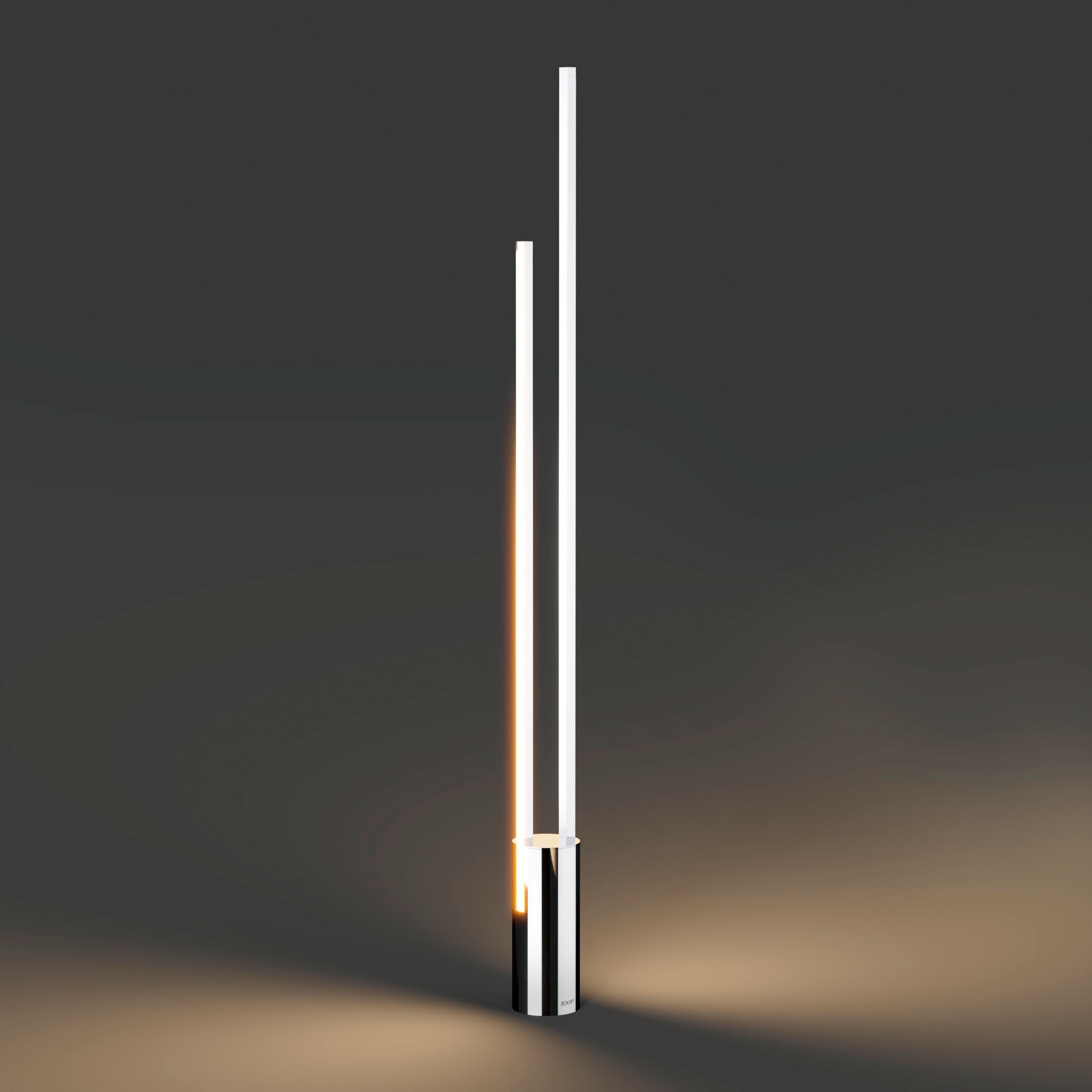JOOP! LED Stehlampe »SLIM LIGHTS«, Leuchtmittel LED-Modul | LED fest integriert, in gradliniger Form auf Metall-Sockel mit JOOP! Logo-Signatur