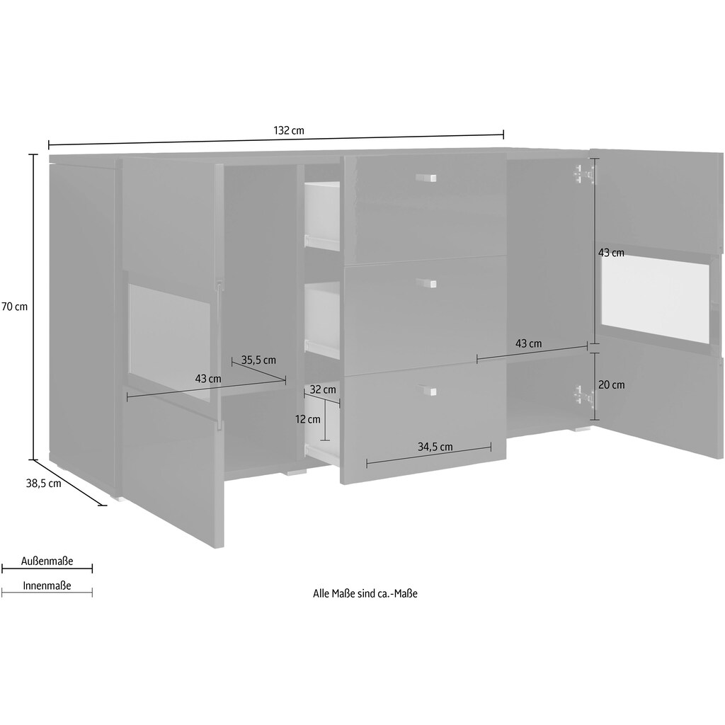 Helvetia Sideboard »Athens«