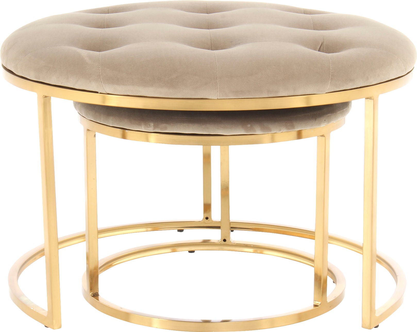 Kayoom Polsterhocker Becky 825 2er-Set«, vielseitig verwendbar