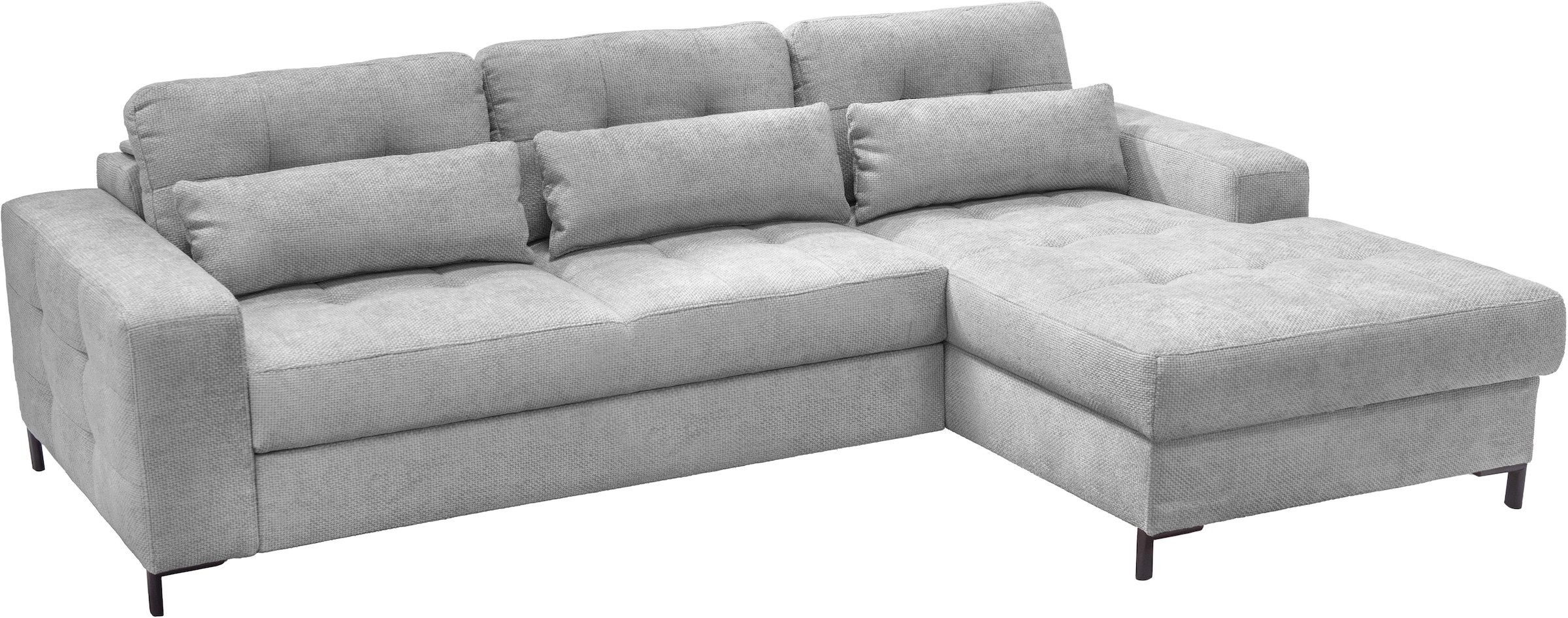 exxpo - sofa fashion Ecksofa "Bonito, mit Rücken- und Sitztiefenverstellung günstig online kaufen