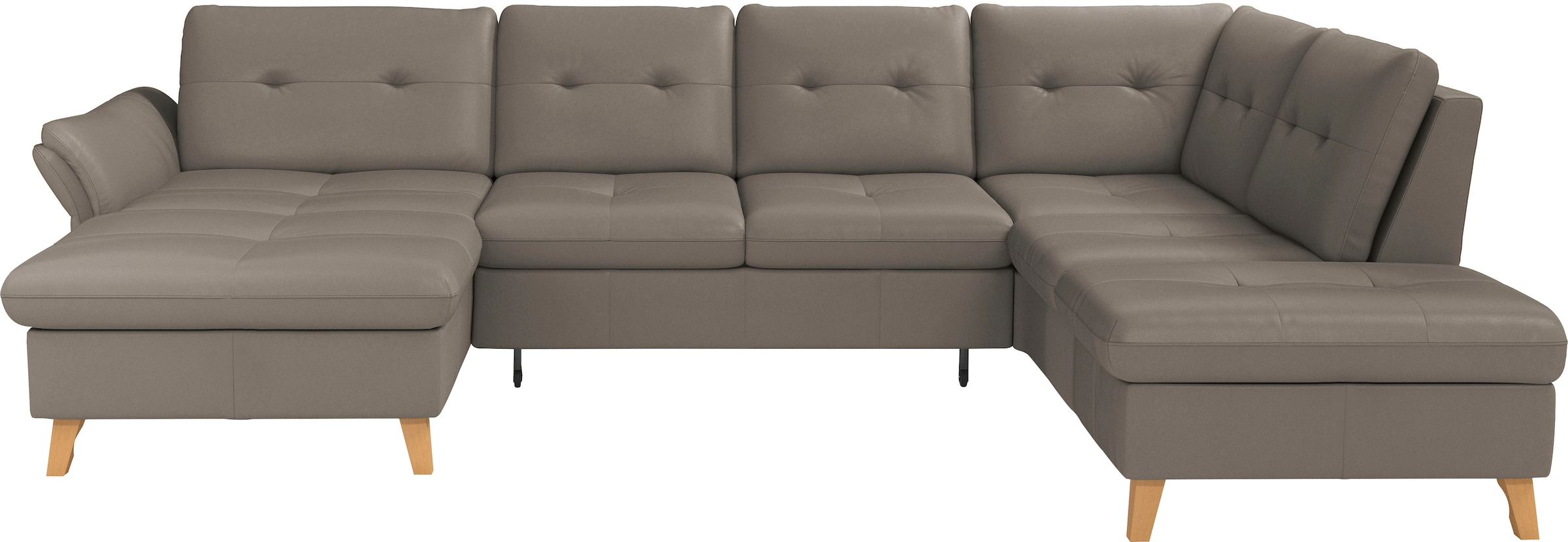sit&more Wohnlandschaft "Göteborg" inkl. Sitztiefenverstellung, wahlweise mit Bettfunktion & Bettkasten