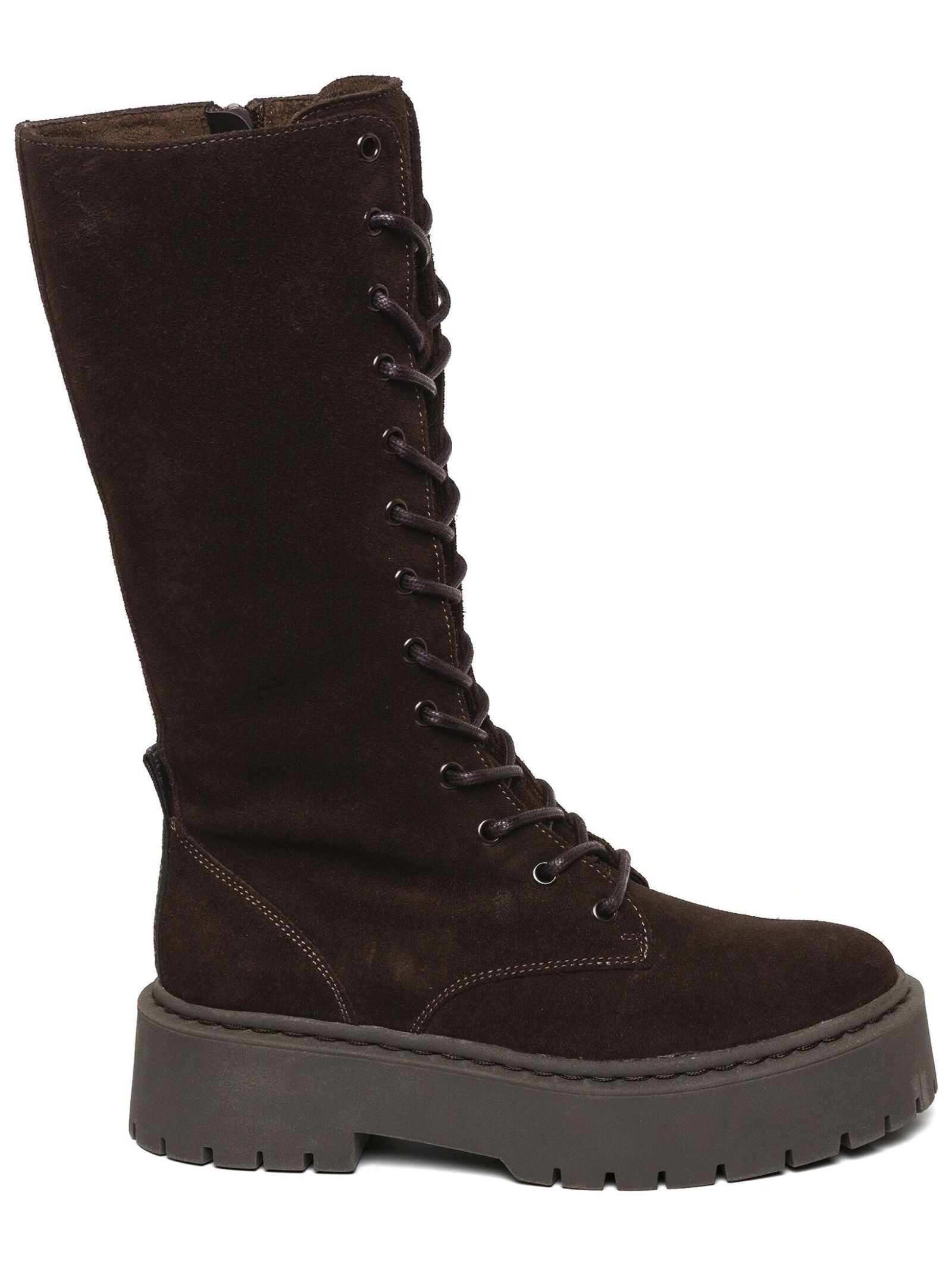 STEVE MADDEN Plateaustiefel »STEVE MADDEN Stiefel Veloursleder«